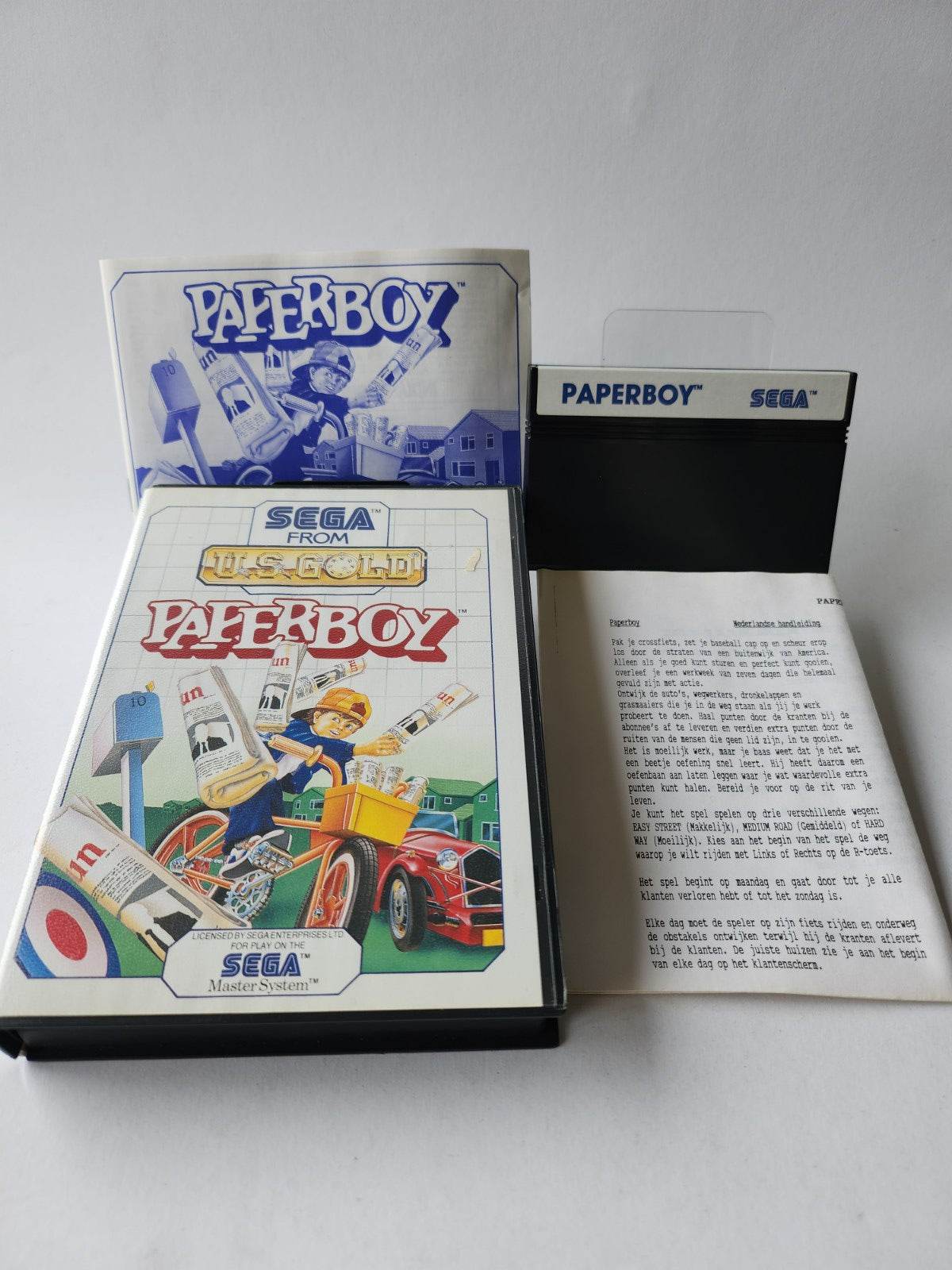 Paperboy Sega Master - Feniks Gameshop