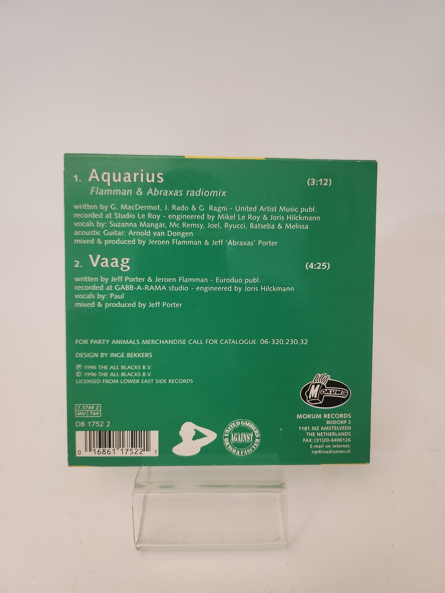 Party Animals: Aquarius CD Single - Cd