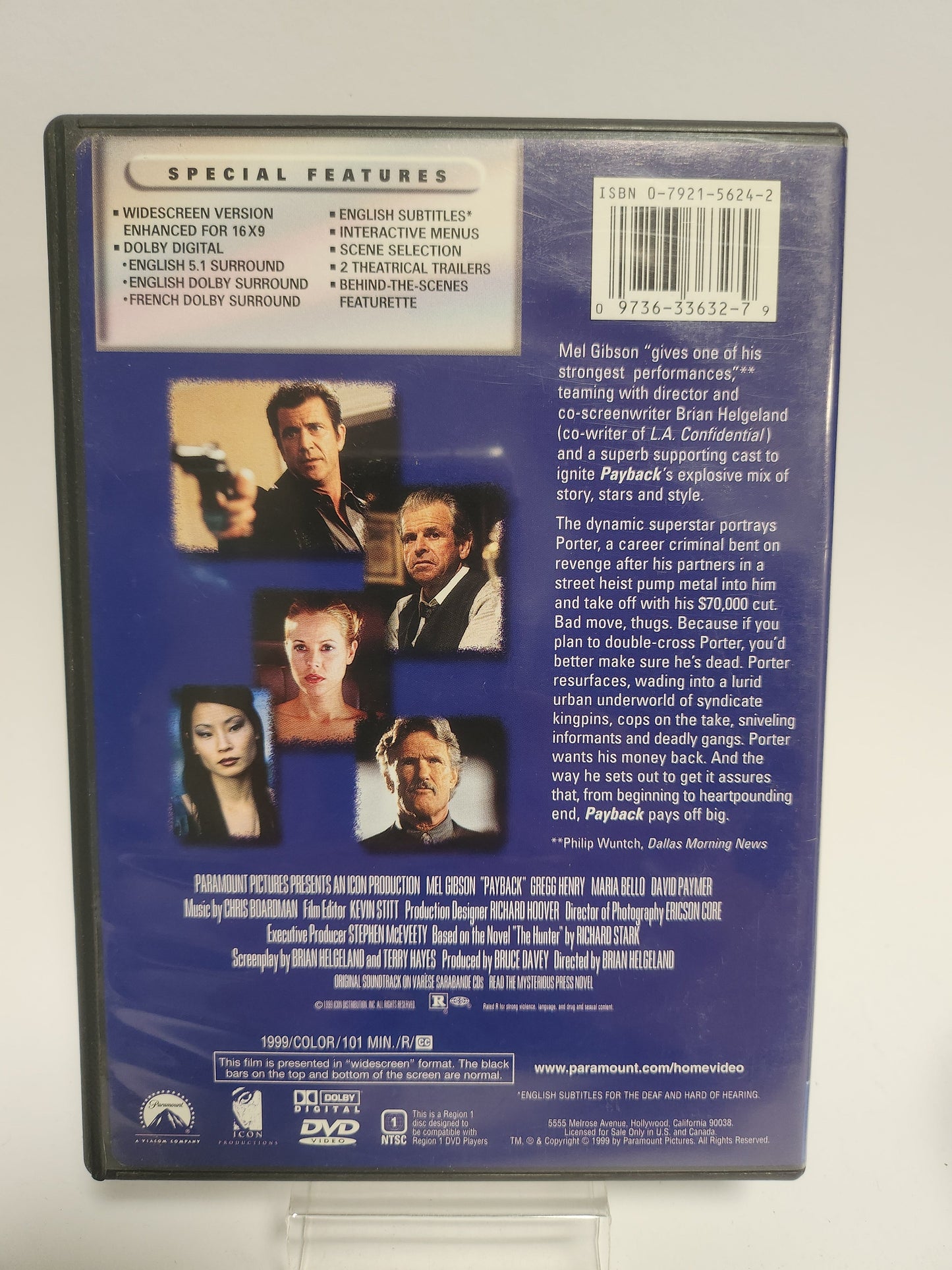 Payback Dvd - Dvd Volwassenen