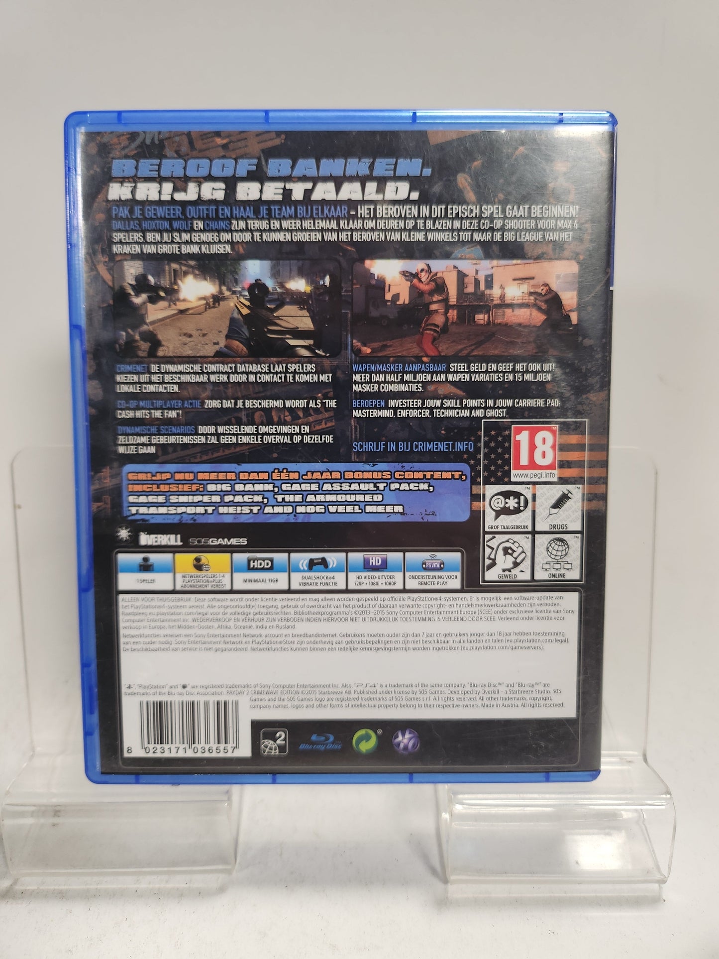 Payday 2: Crimewave Edition Playstation 4 - Playstation 4 games