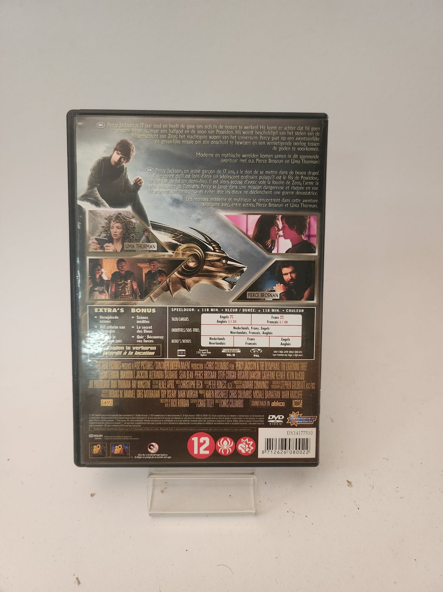 Percy Jackson & the Lightning Thief Dvd - Dvd Volwassenen