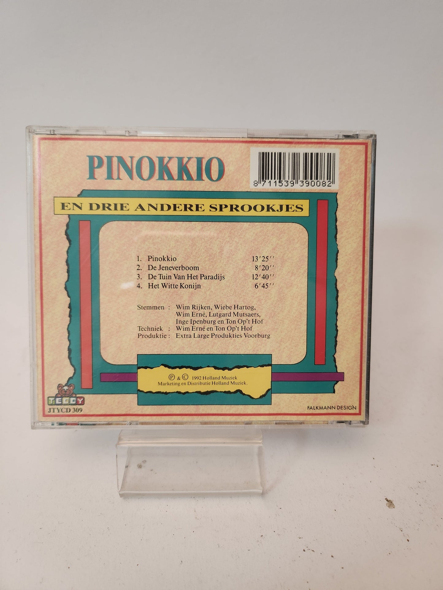 Pinokkio en Drie andere Sprookjes CD - Cd