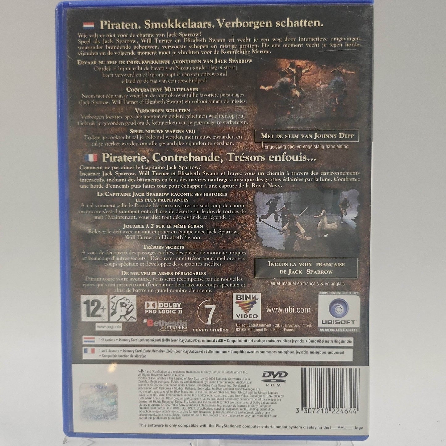 Pirates of the Caribbean the Legend of Jack Sparrow PS2 - Feniks Gameshop