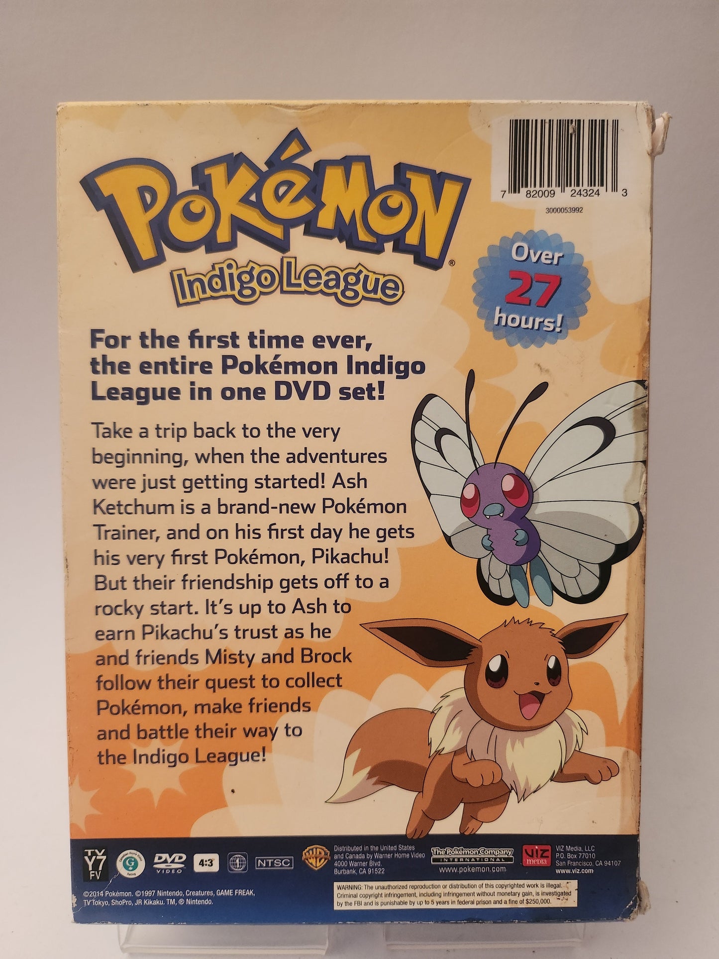 Pokemon Indigo League: the Complete Collection Box DVD - Dvd kids