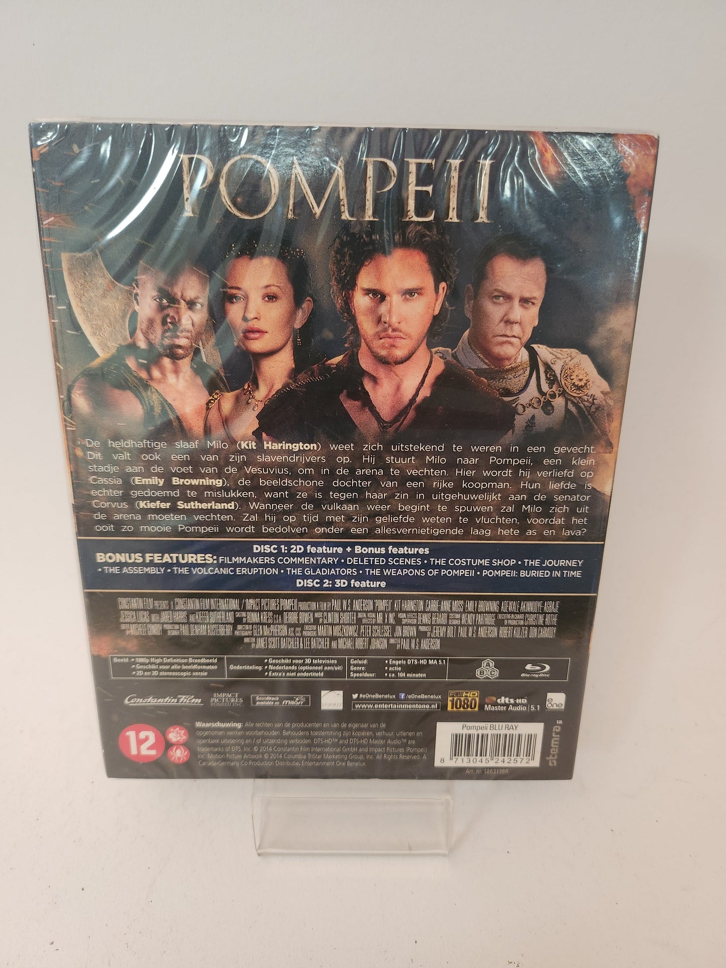 Pompeii geseald Blu-Ray - Blu-Ray