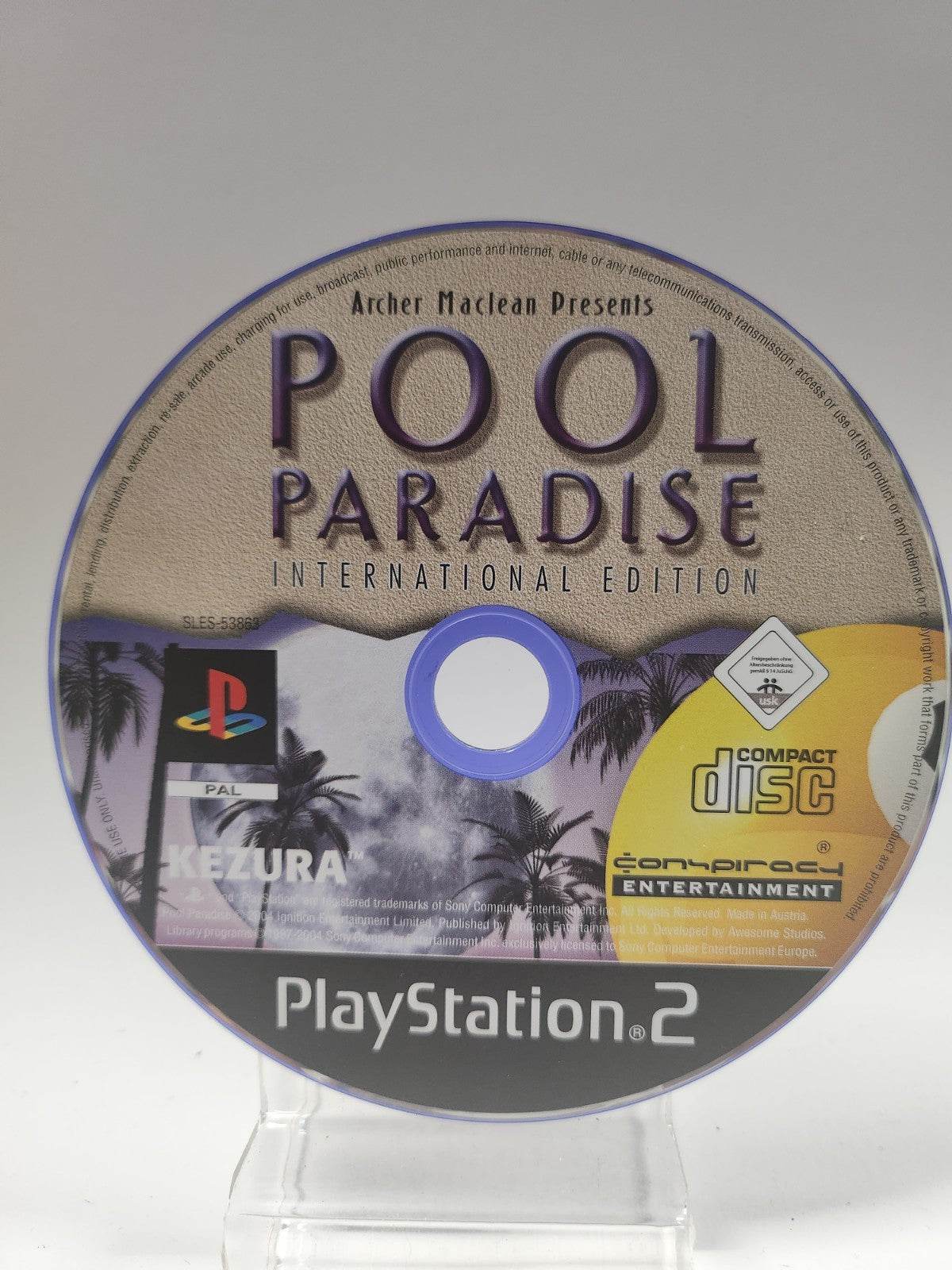 Pool Paradise International Edition (disc only) Playstation 2 - Feniks Gameshop