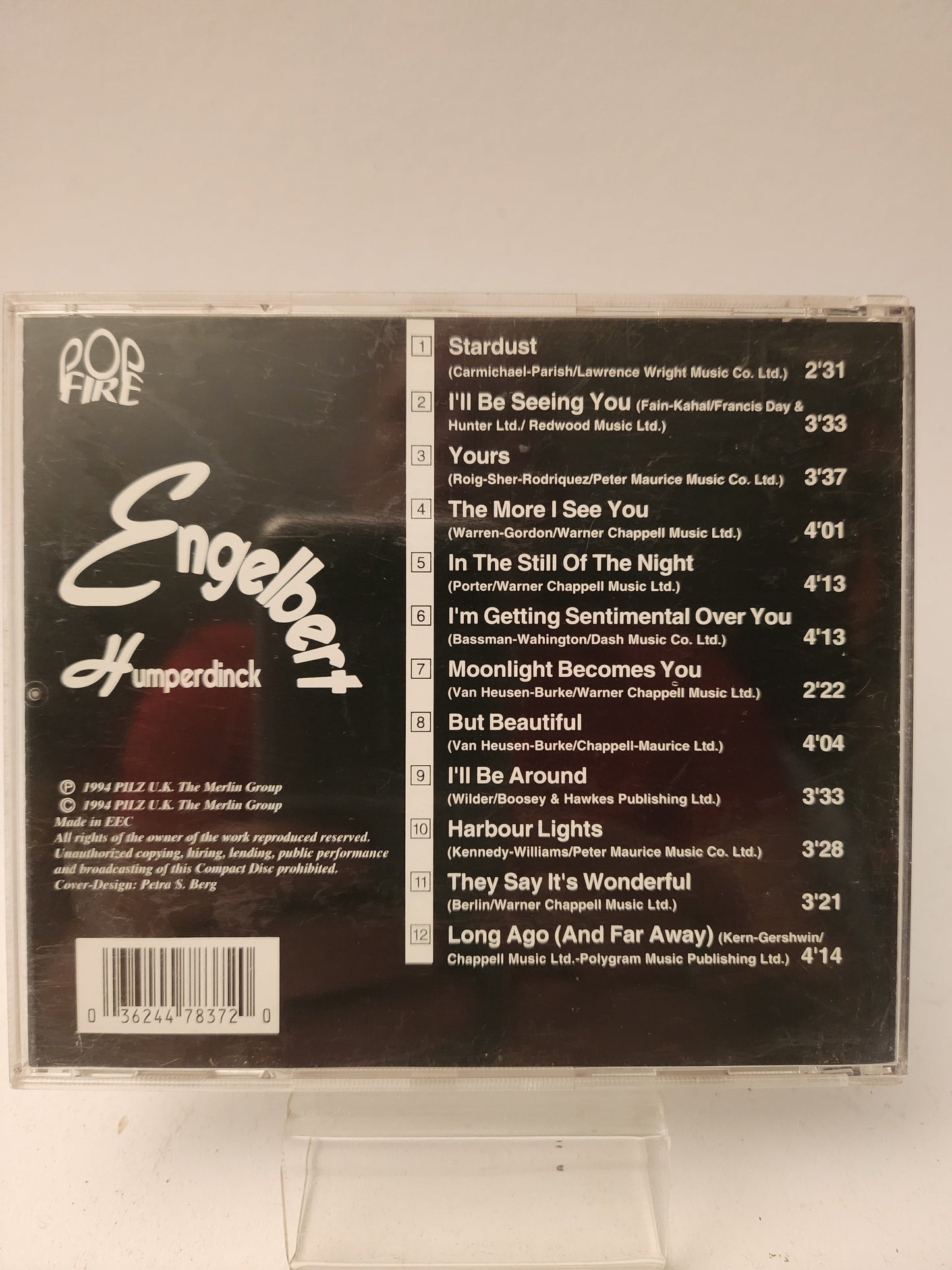 Pop Fire: Engelbert Humperdinck CD - Cd