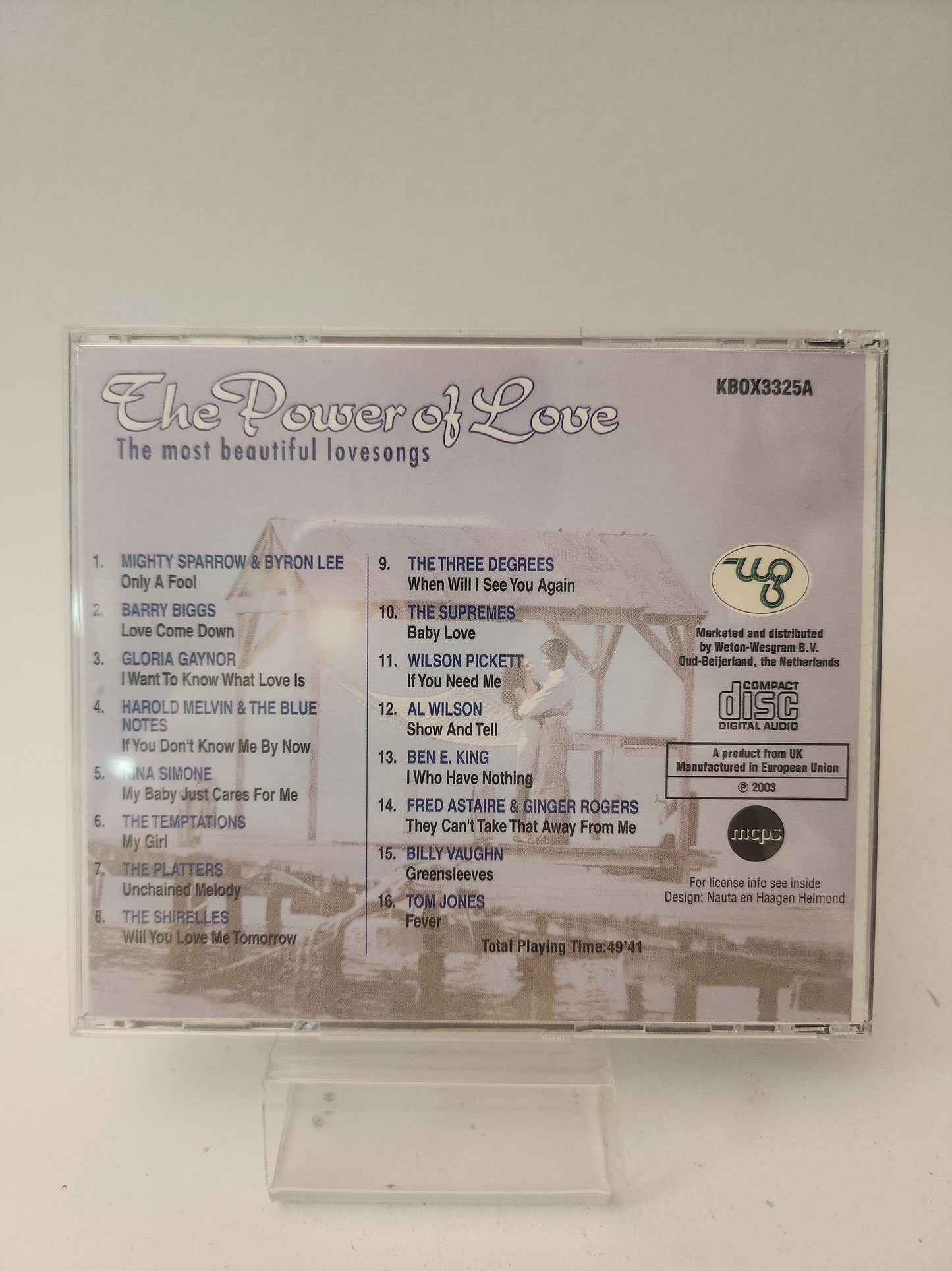 Power of Love: the Most Beautiful Love Songs CD - Cd