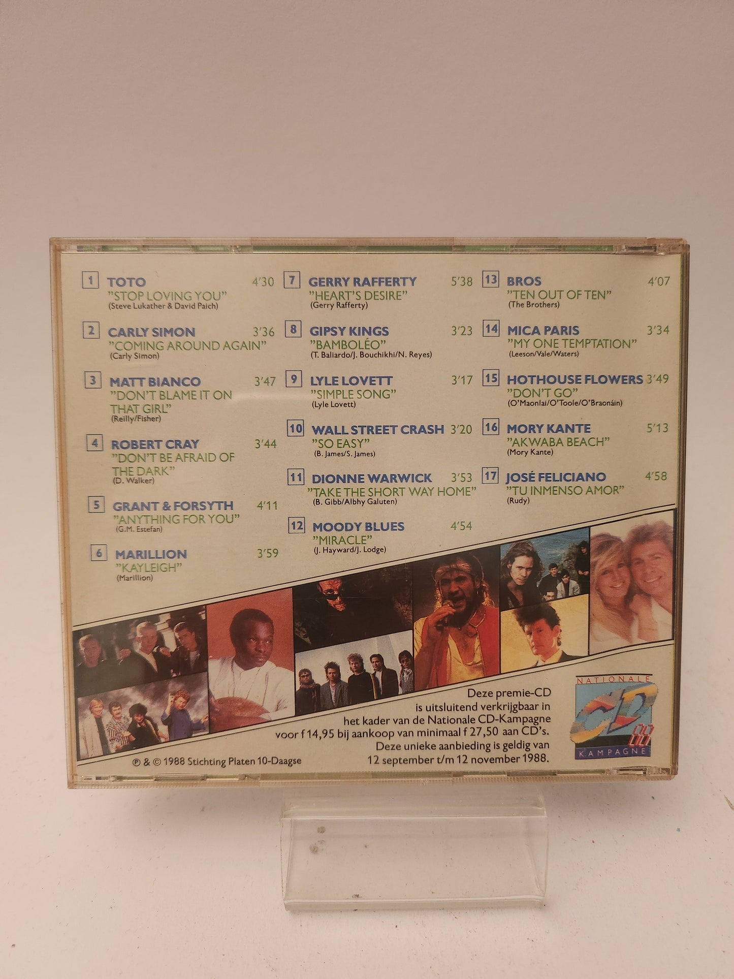 Premie CD ’88 Internationaal CD - Cd