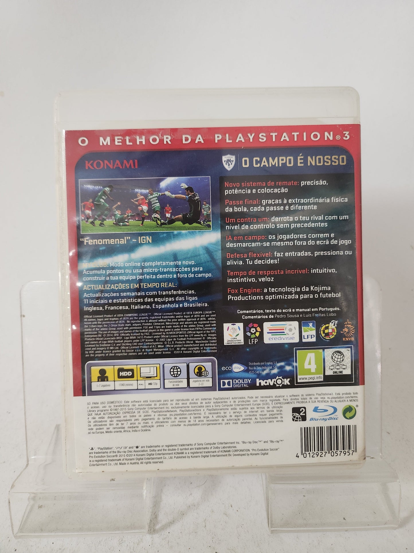 Pro Evolution Soccer 2015 Essentials Playstation 3 - playstation 3 Games