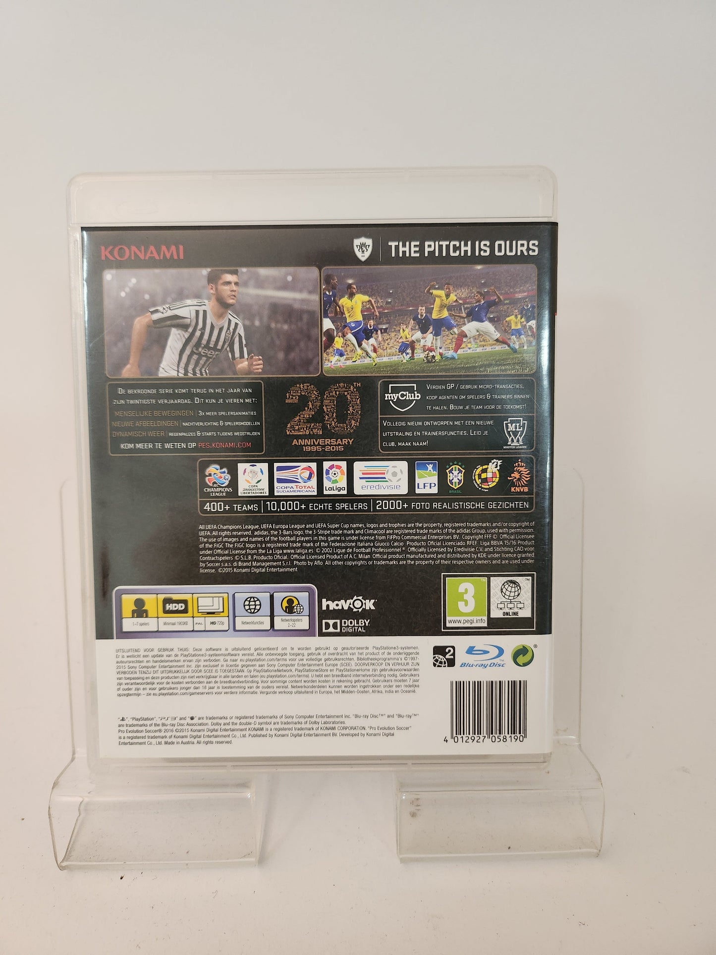 Pro Evolution Soccer 2016 (Dag 1 Editie) Playstation 3 - playstation 3 Games