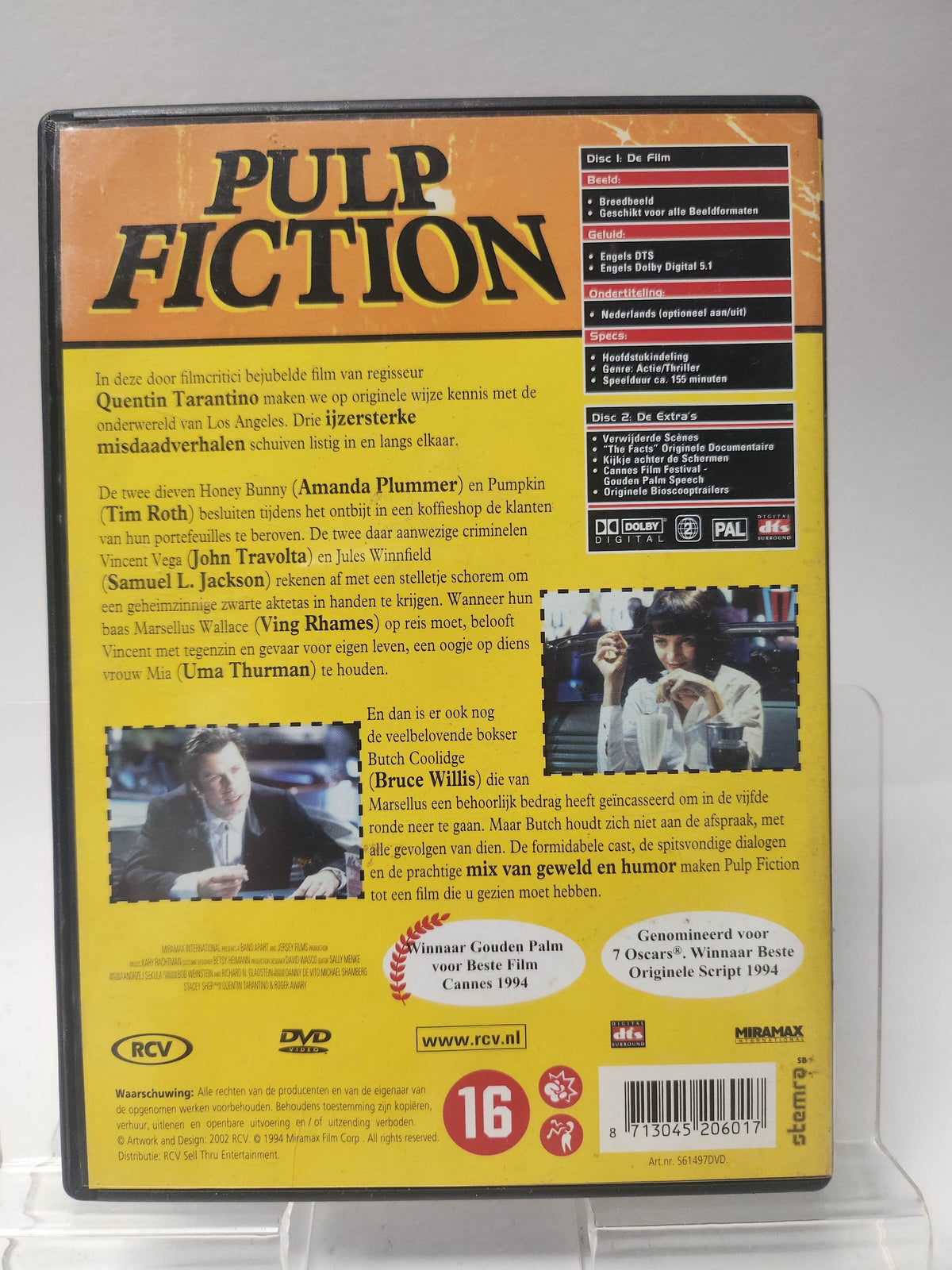 Pulp Fiction DVD - Feniks Gameshop