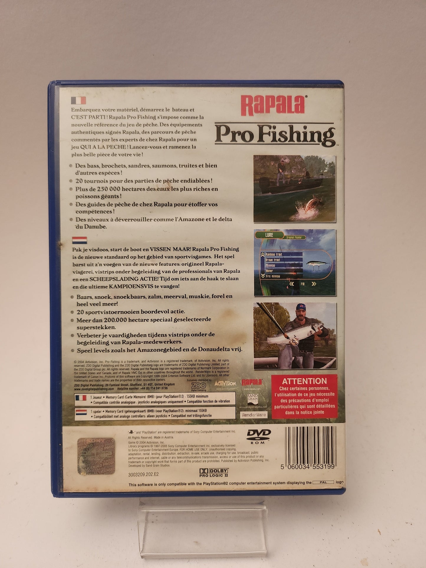 Rapala Pro Fishing Playstation 2 - Playstation 2 Games
