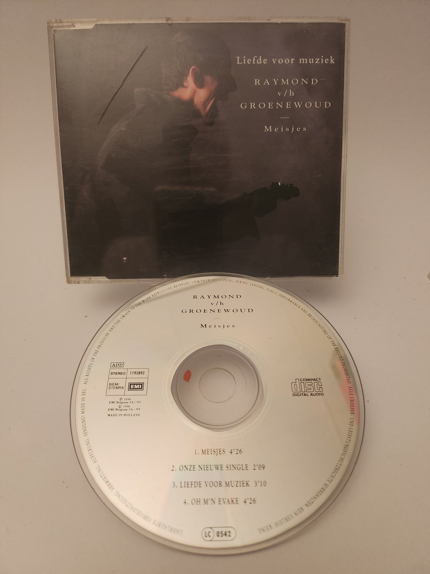 Raymond van het Groenewoud: Liefde voor Muziek CD Single - CD Single