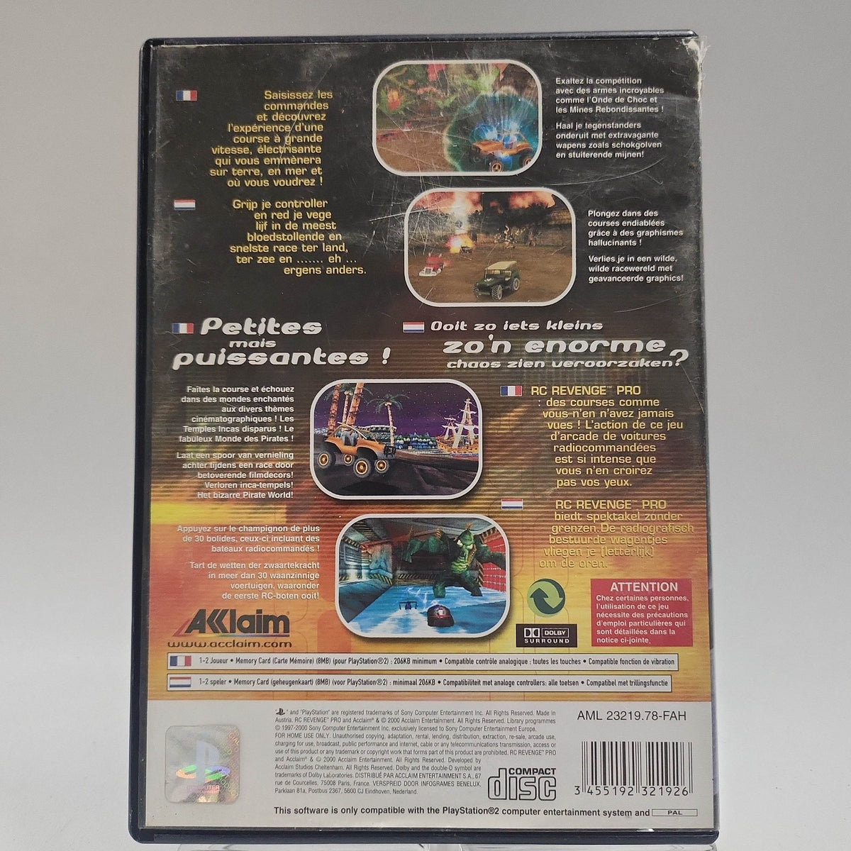 RC Revenge Pro Playstation 2 - Feniks Gameshop