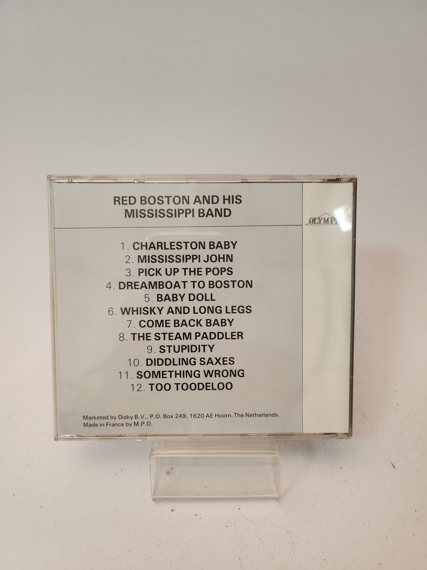 Red Boston and His Mississippi Band CD - Cd