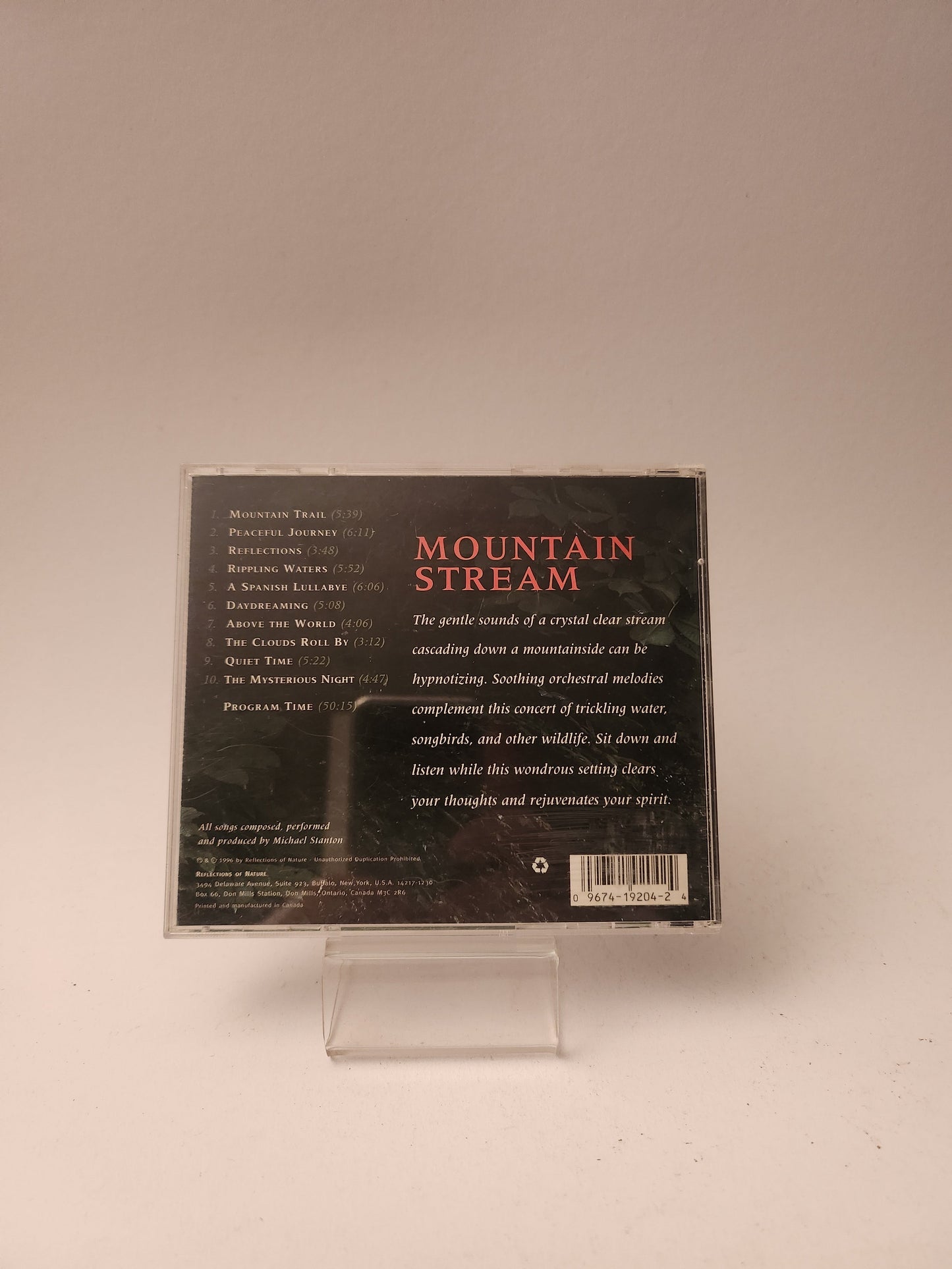 Reflections of Nature: Mountain Stream CD - Cd