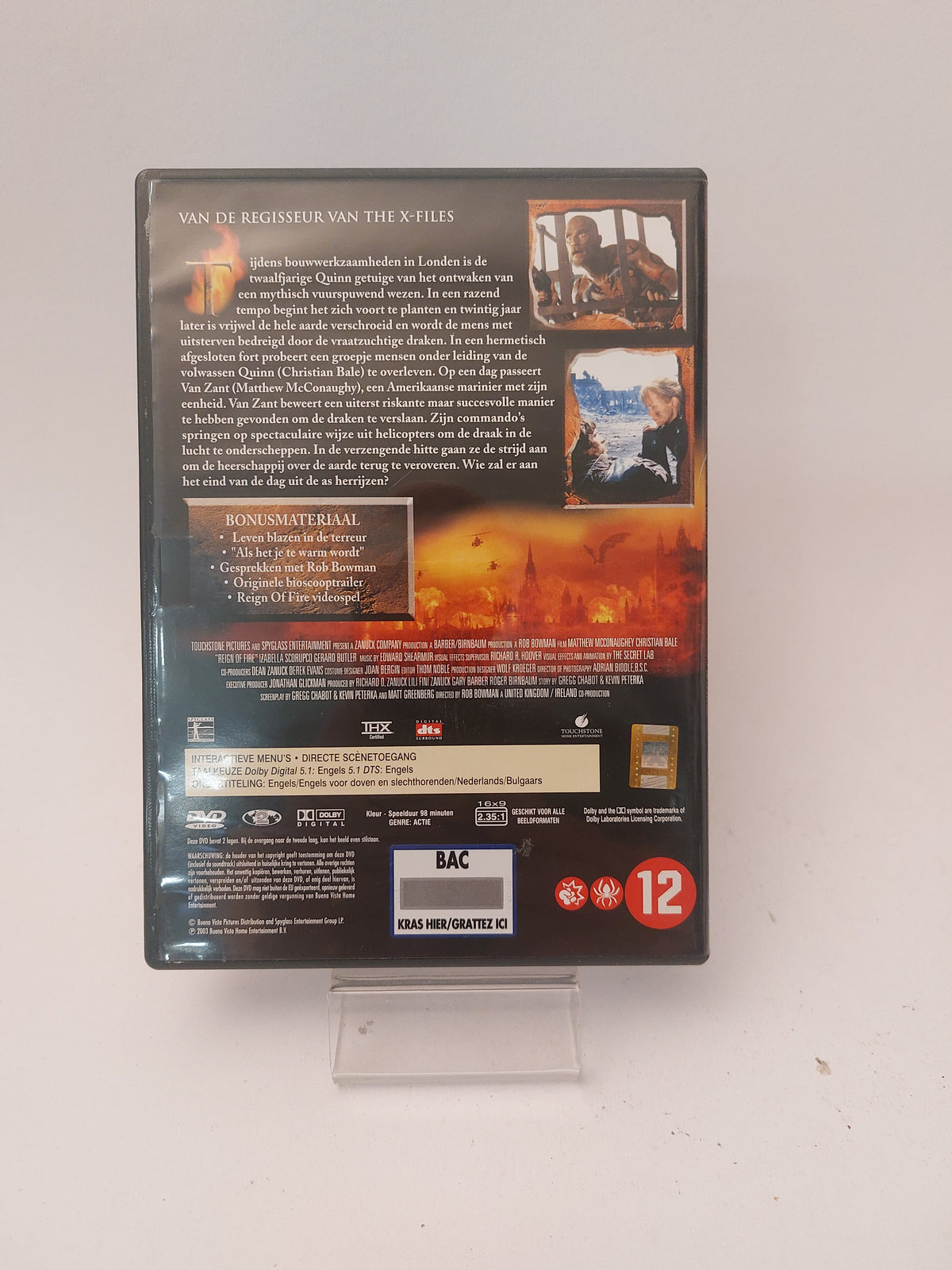 Reign of Fire Dvd - Dvd Volwassenen
