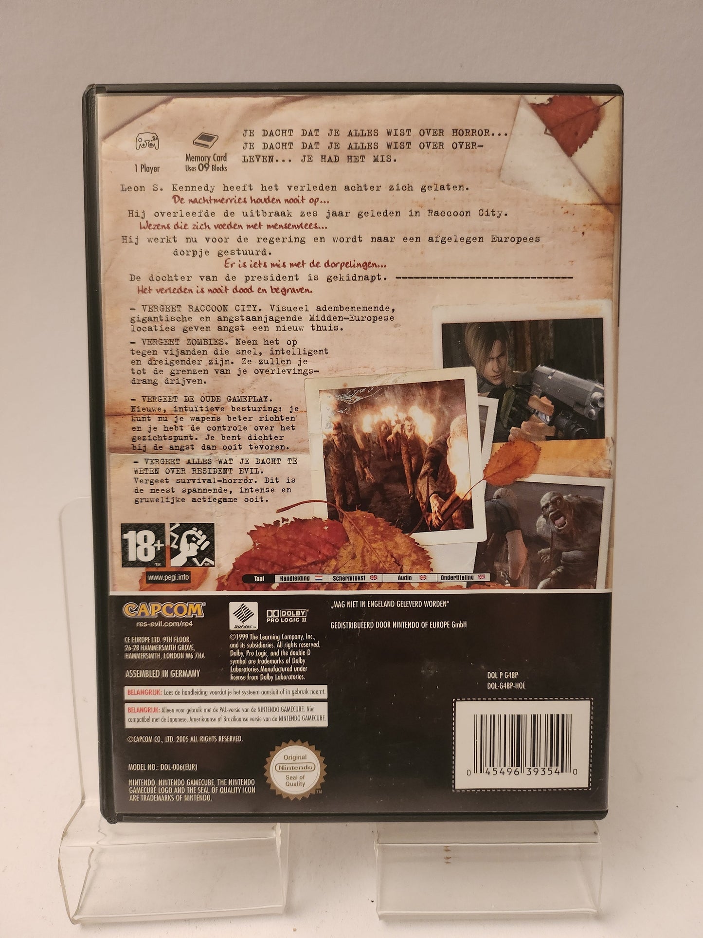 Resident Evil 4 Nintendo Gamecube - Nintendo Gamecube Games