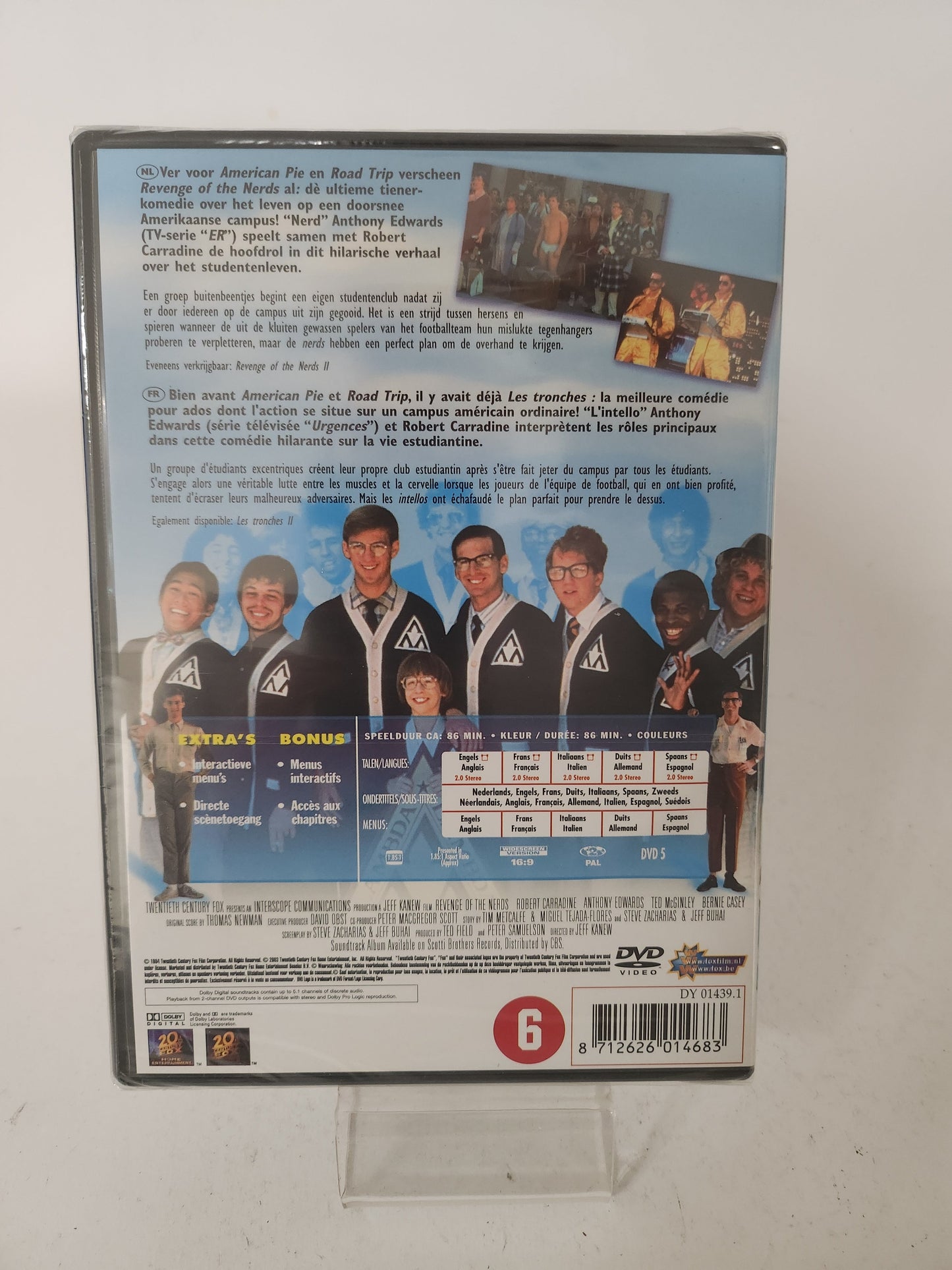Revenge of the Nerds geseald Dvd - Dvd Volwassenen