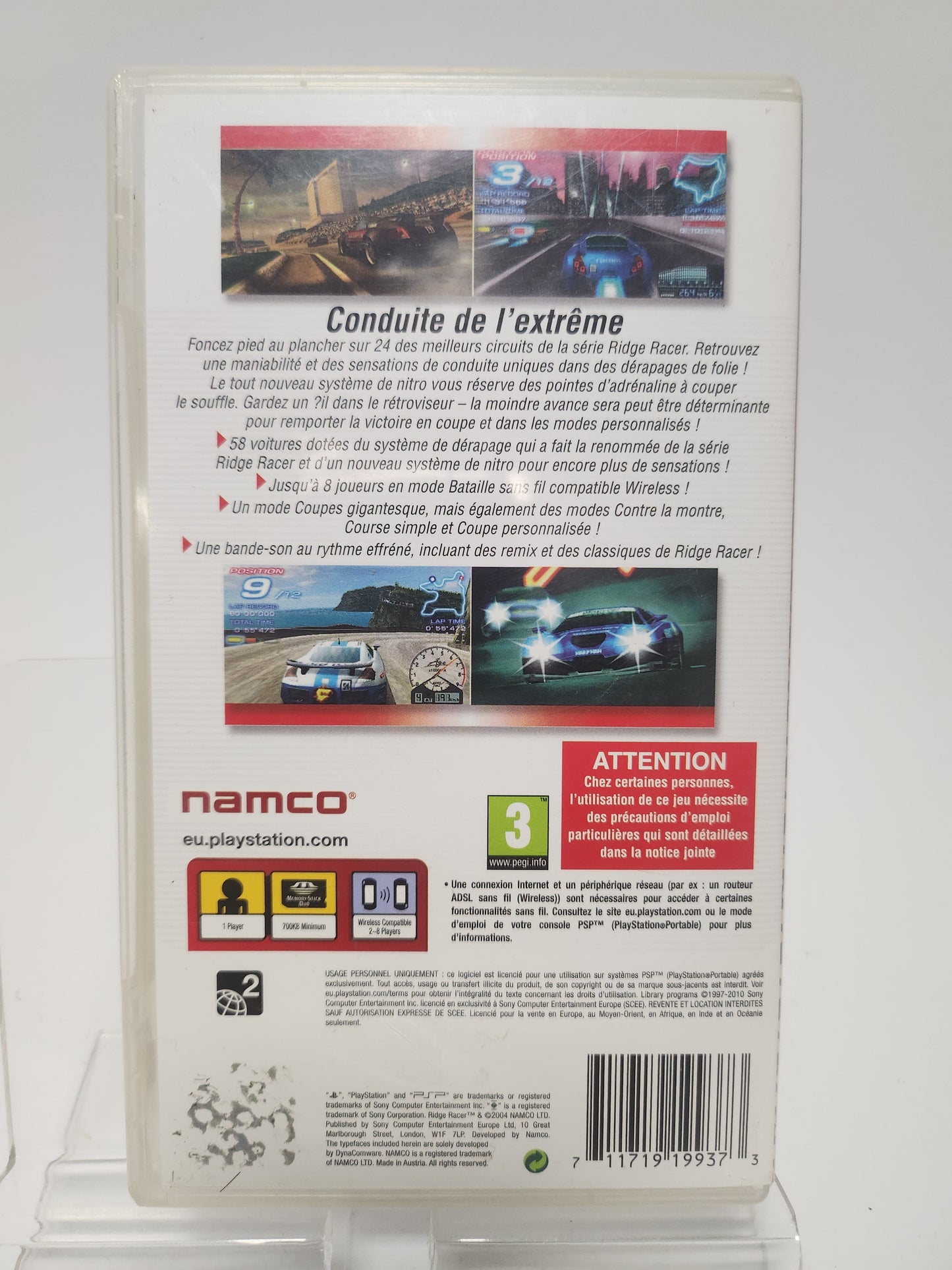 Ridge Racer Essentials Playstation Portable - Playstation Portable Games