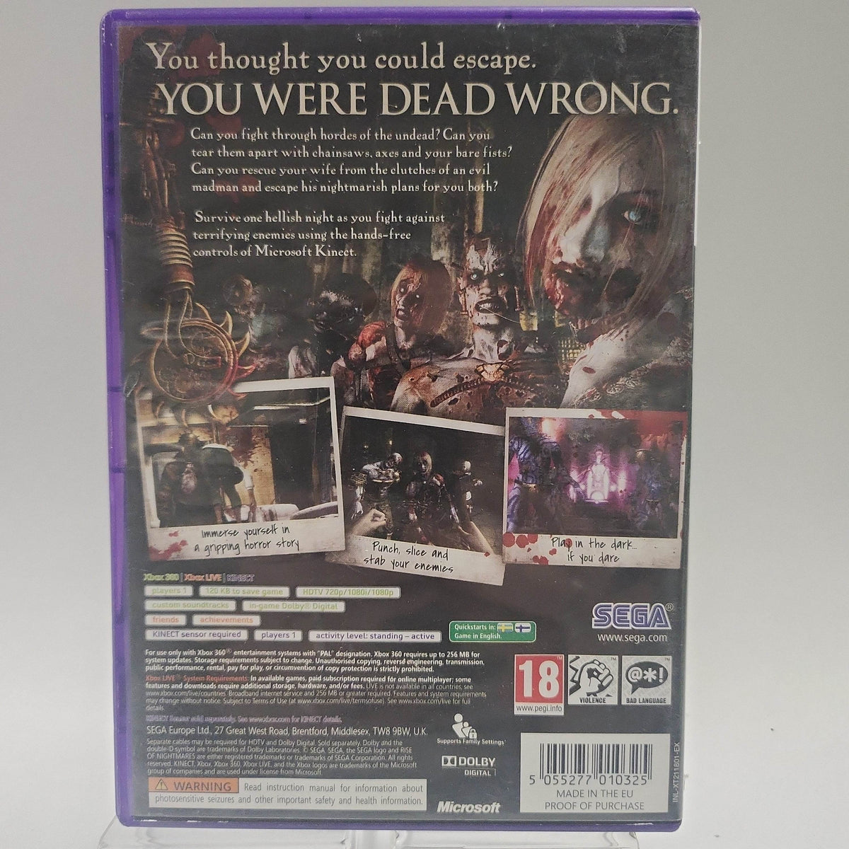 Rise of Nightmares Xbox 360 - Feniks Gameshop