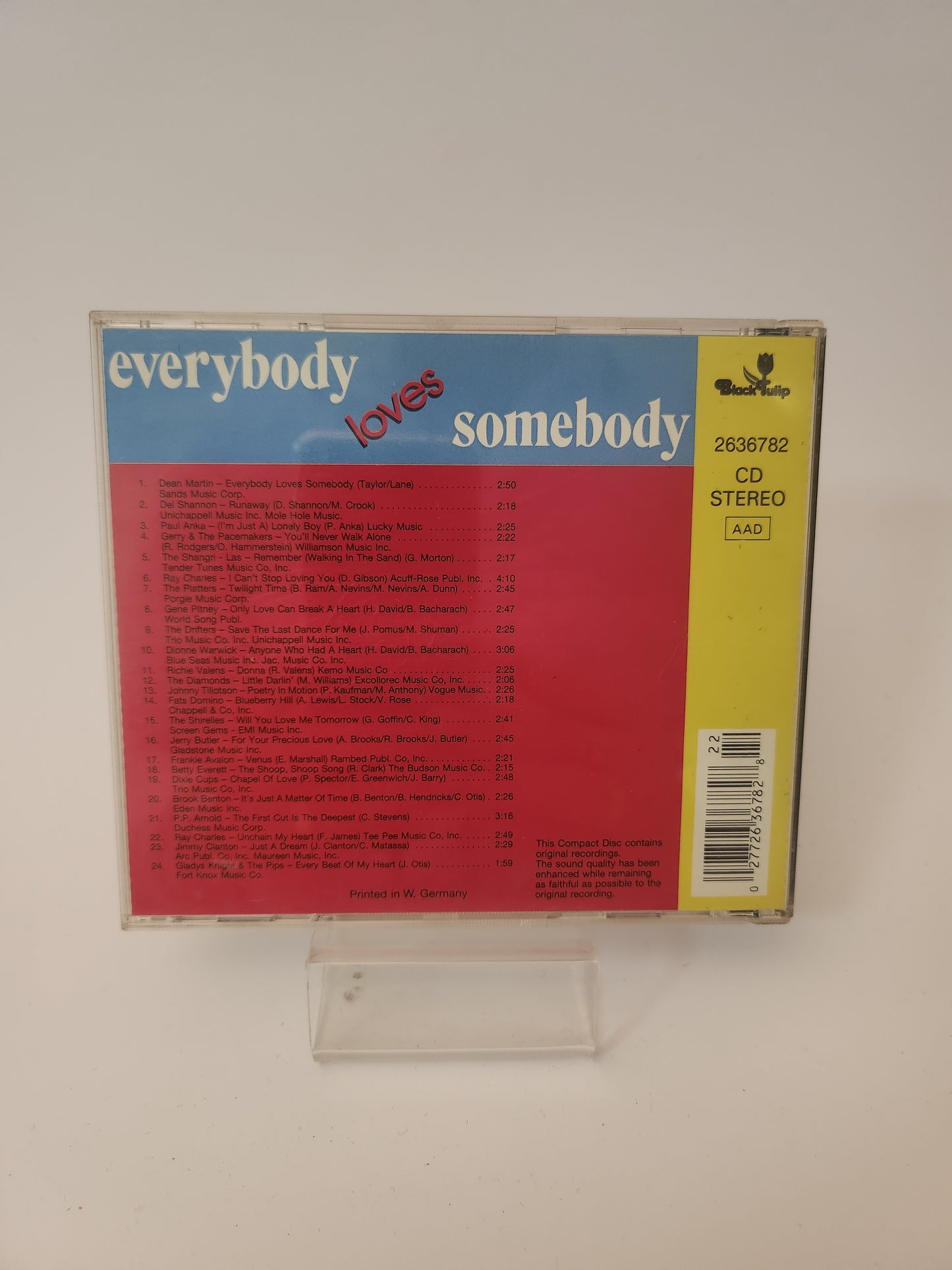 Everybody loves Somebody CD