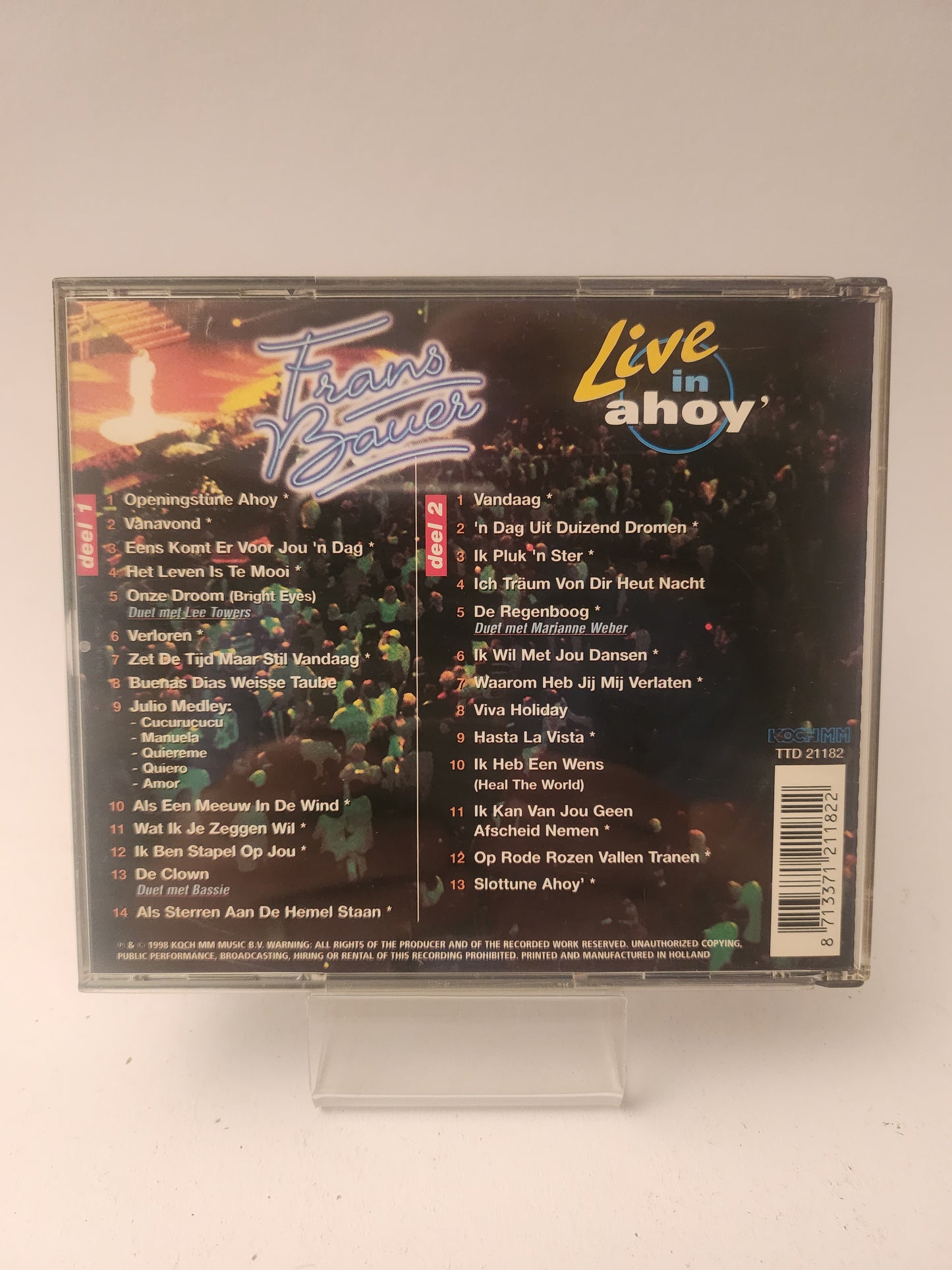 Frans Bauer: Live in Ahoy CD
