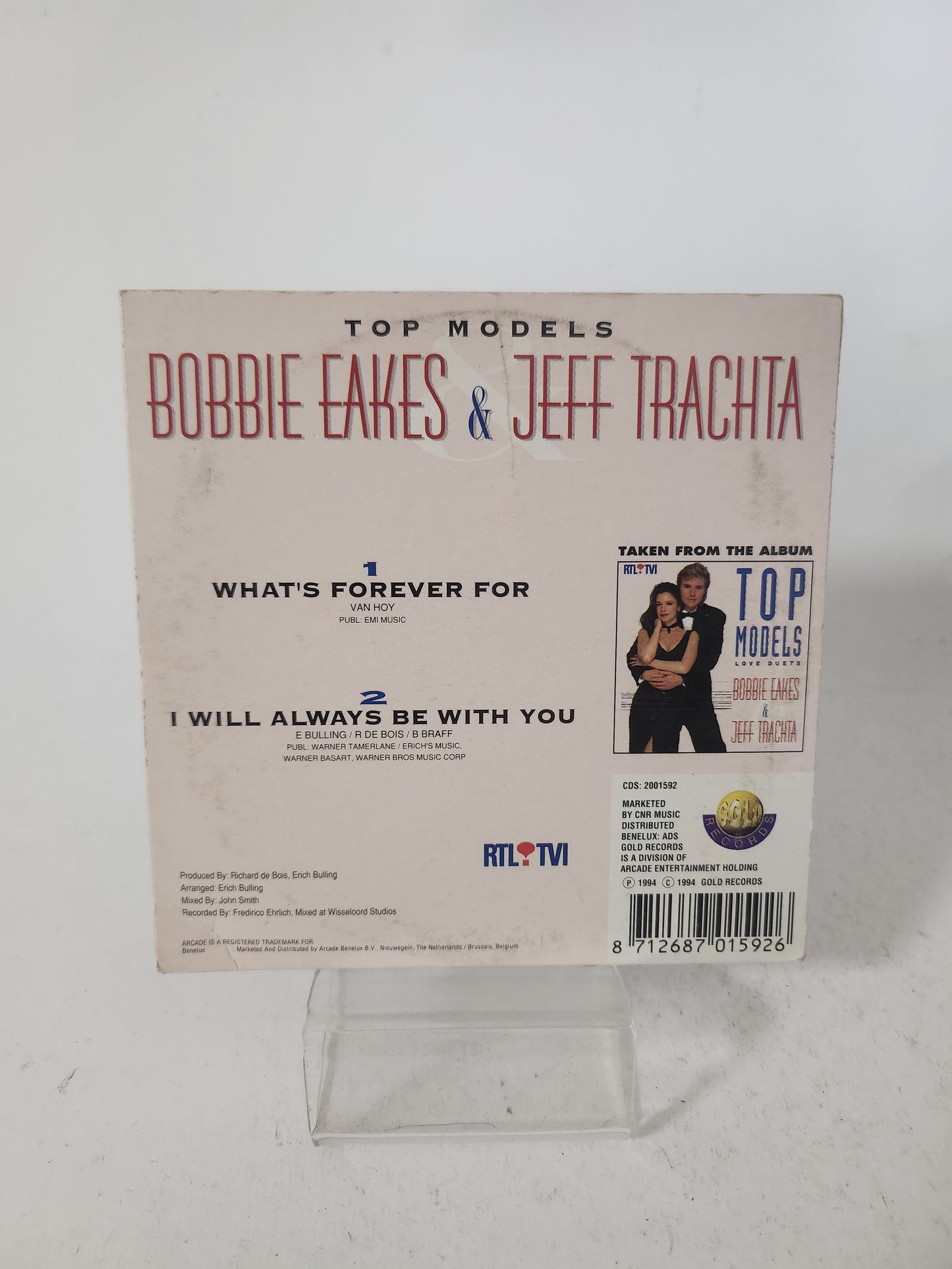 Bobbie Eakes & Jeff Trachita: What's Forever For CD Single
