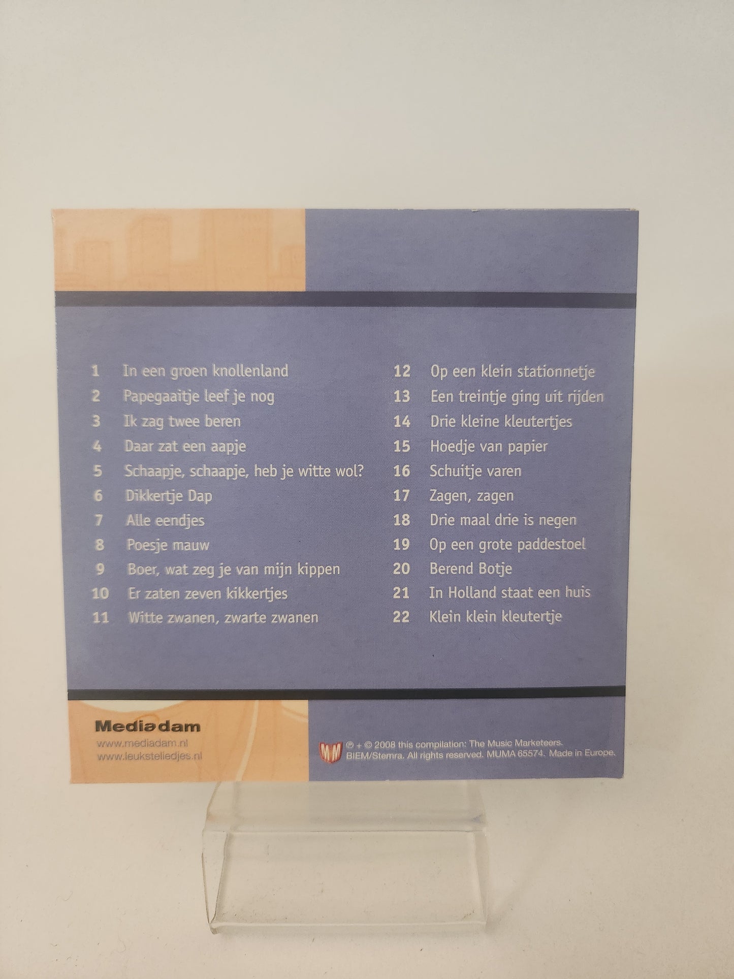 Kijderliedjes CD