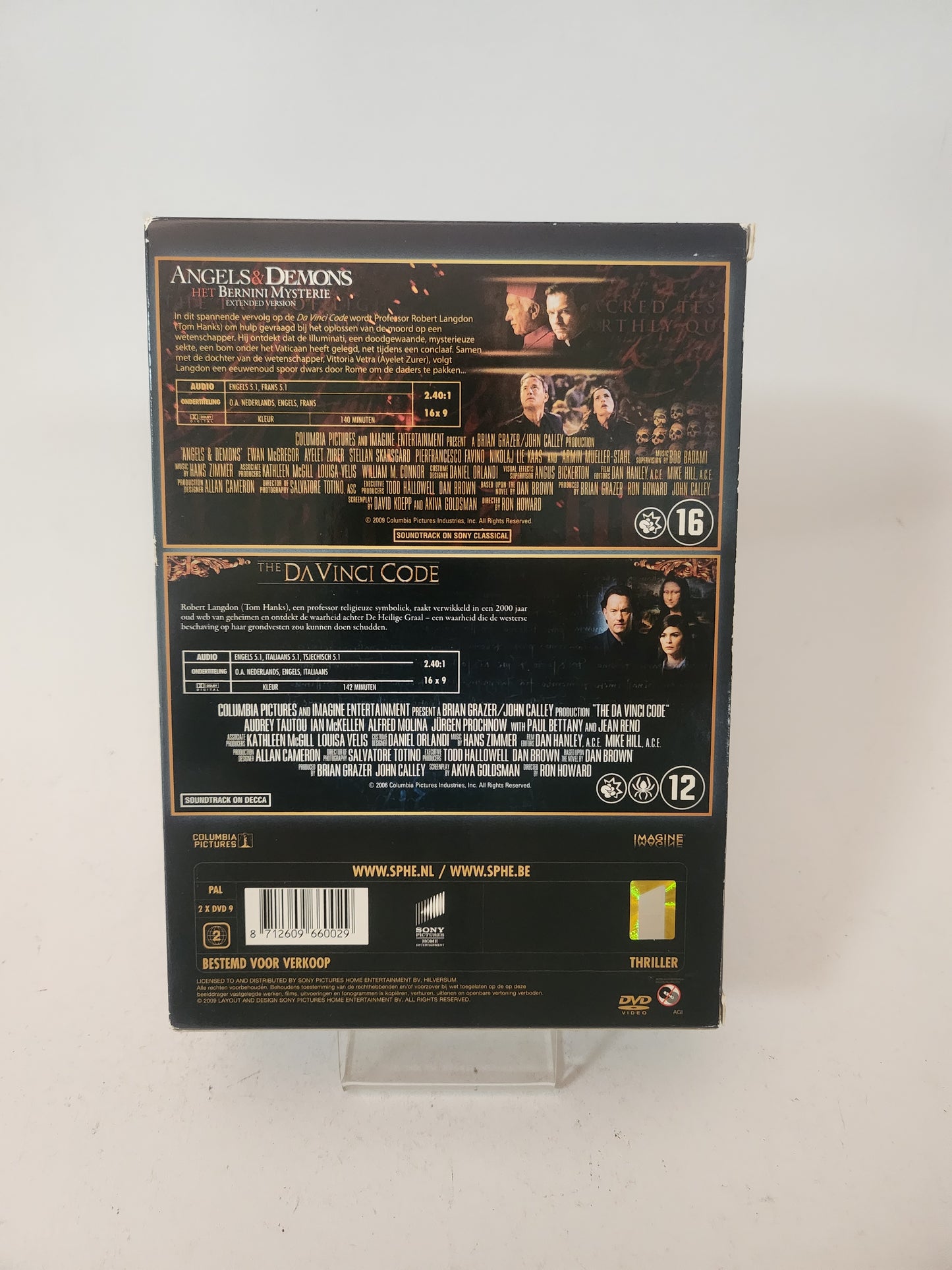 Angels & Demons + the Da Vinci Code Dvd Box