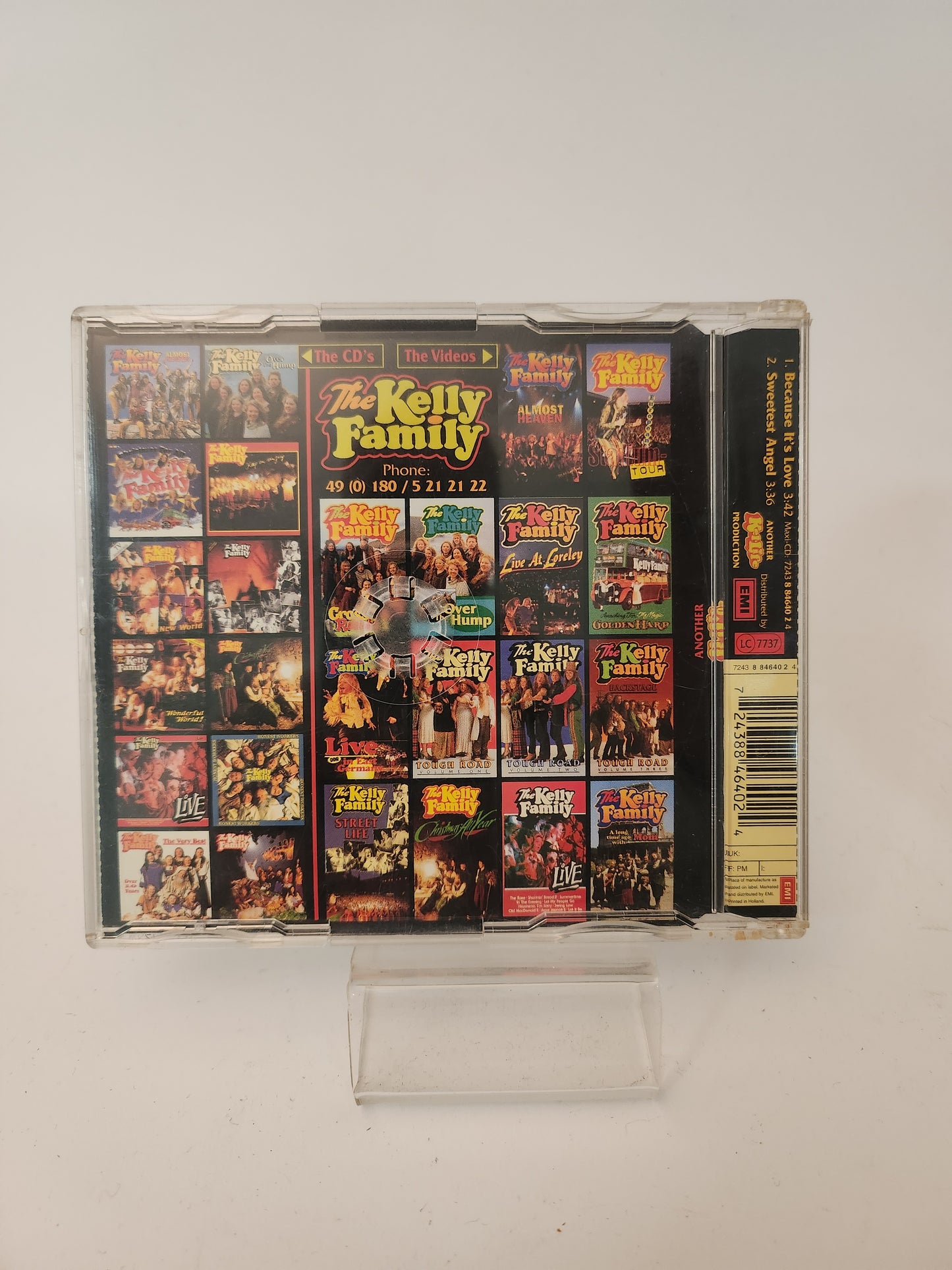 Kelly Family: Because it's Love CD Single