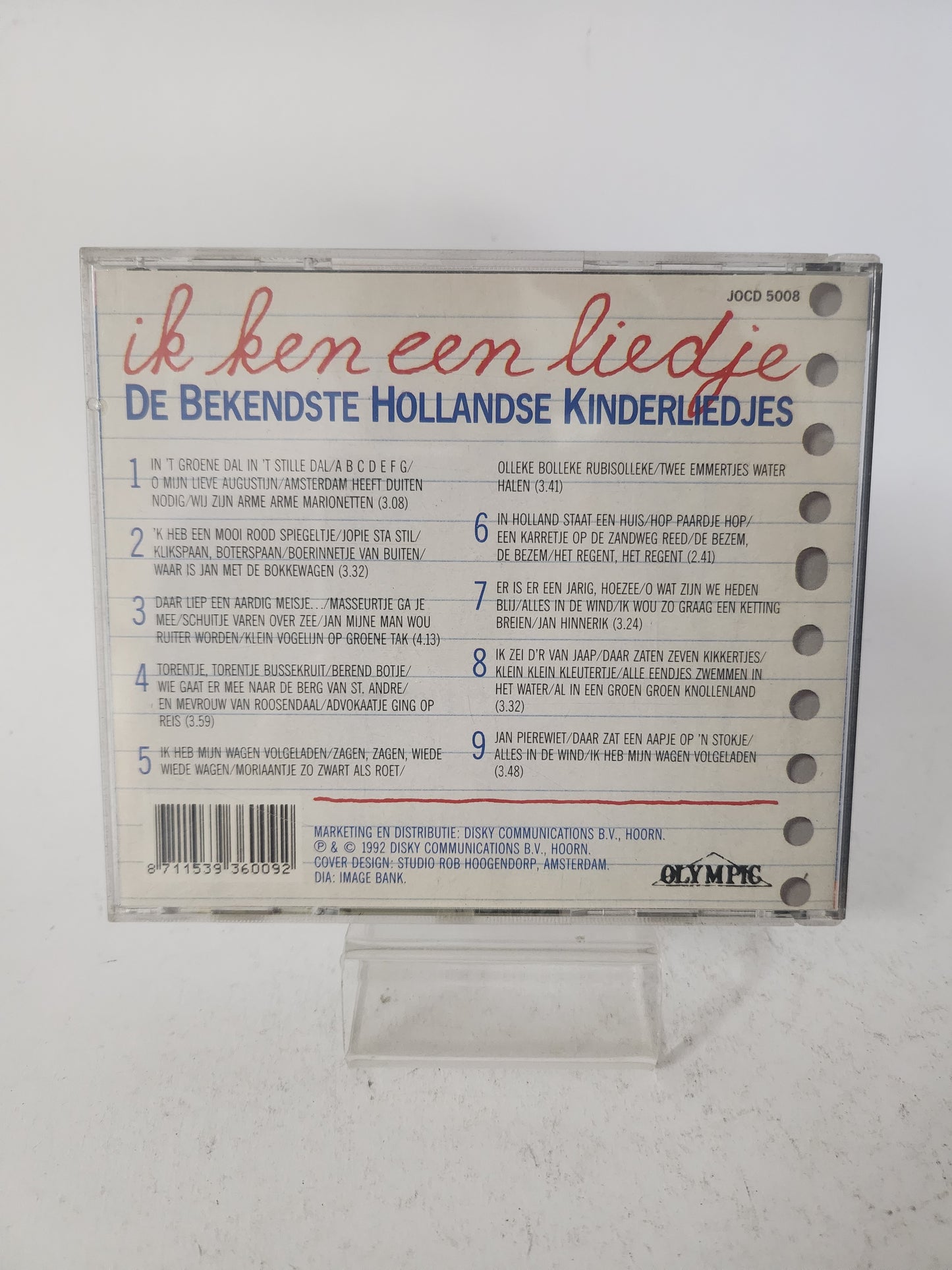 Ik Ken een Liedje: de Bekendste Hollandse Kinderliedjes Deel 3 CD