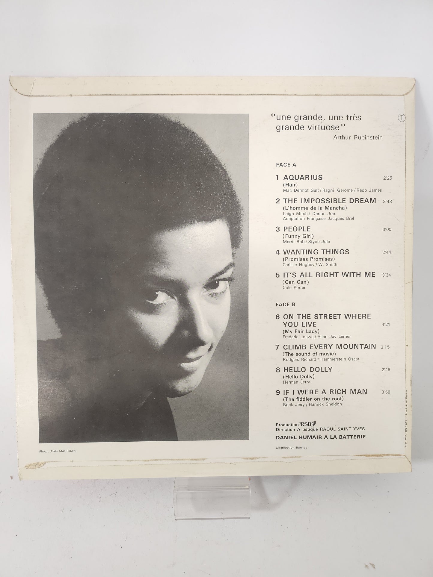 Rhoda Scott 1 LP Vinyl