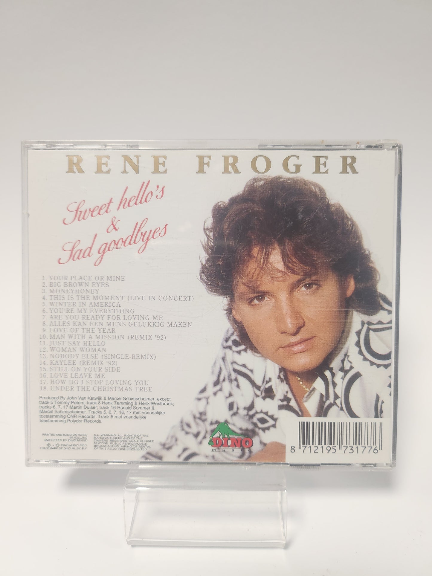Rene Froger: Sweet Hello's & Sad Goodbyes CD