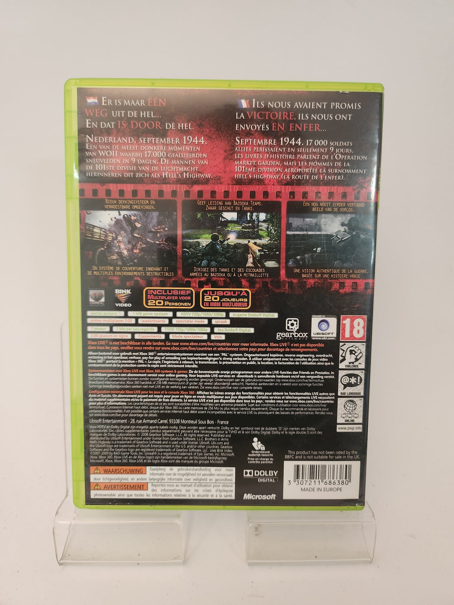 Brothers in Arms Hell's Highway Classics Best Sellers Xbox 360