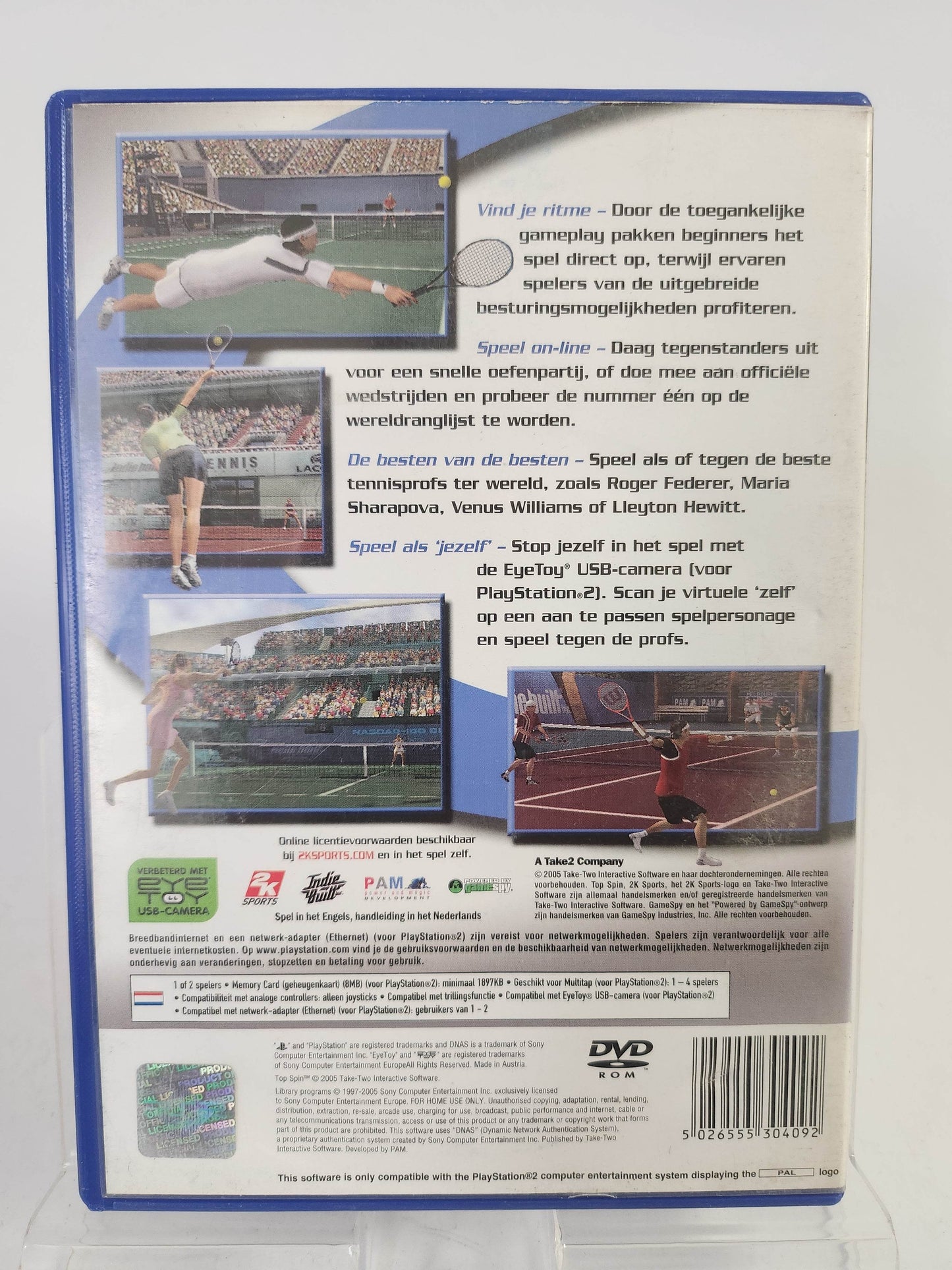 Top Spin Playstation 2 - Feniks Gameshop