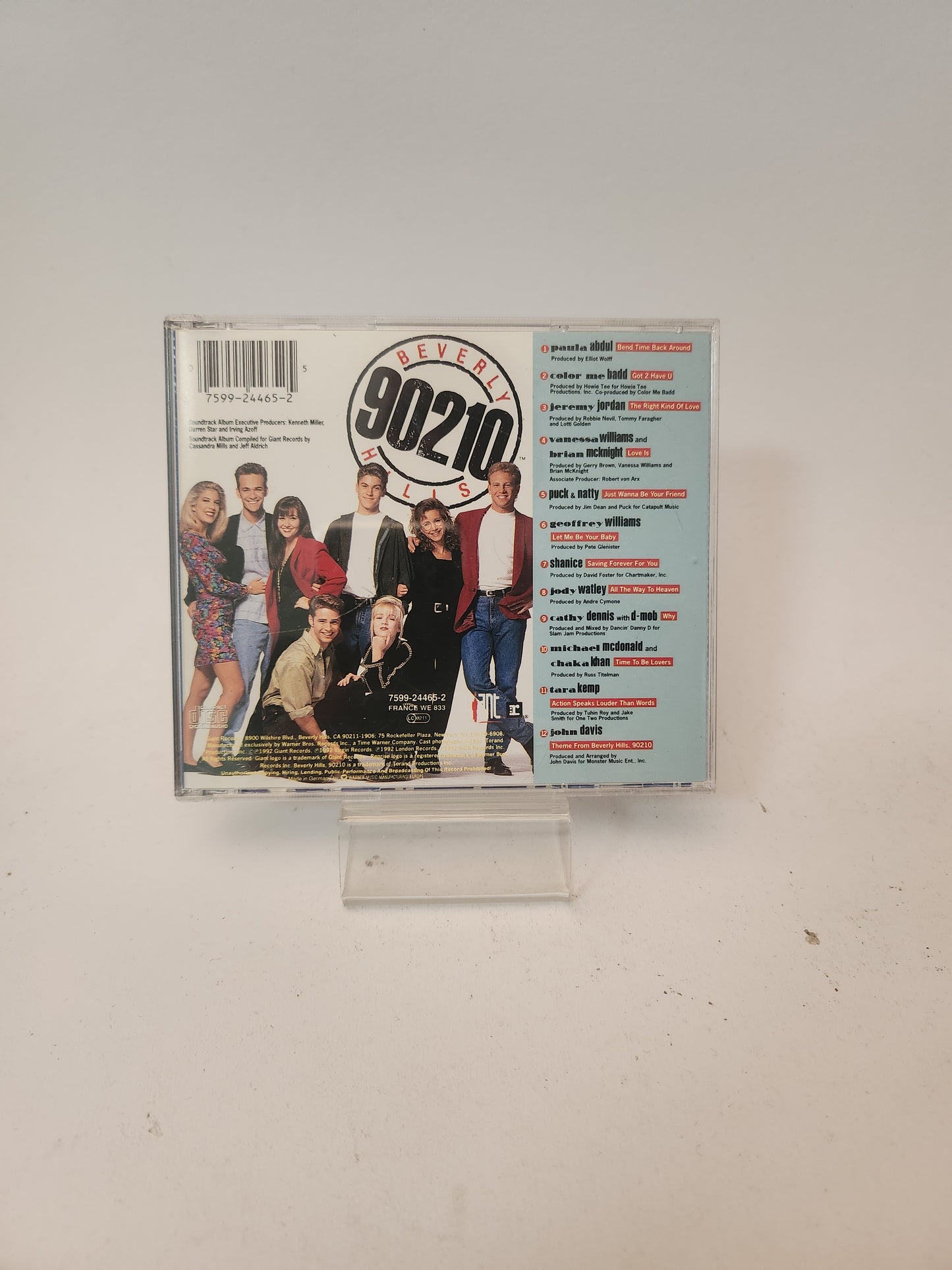 Beverly Hills 90210: the Soundtrack CD