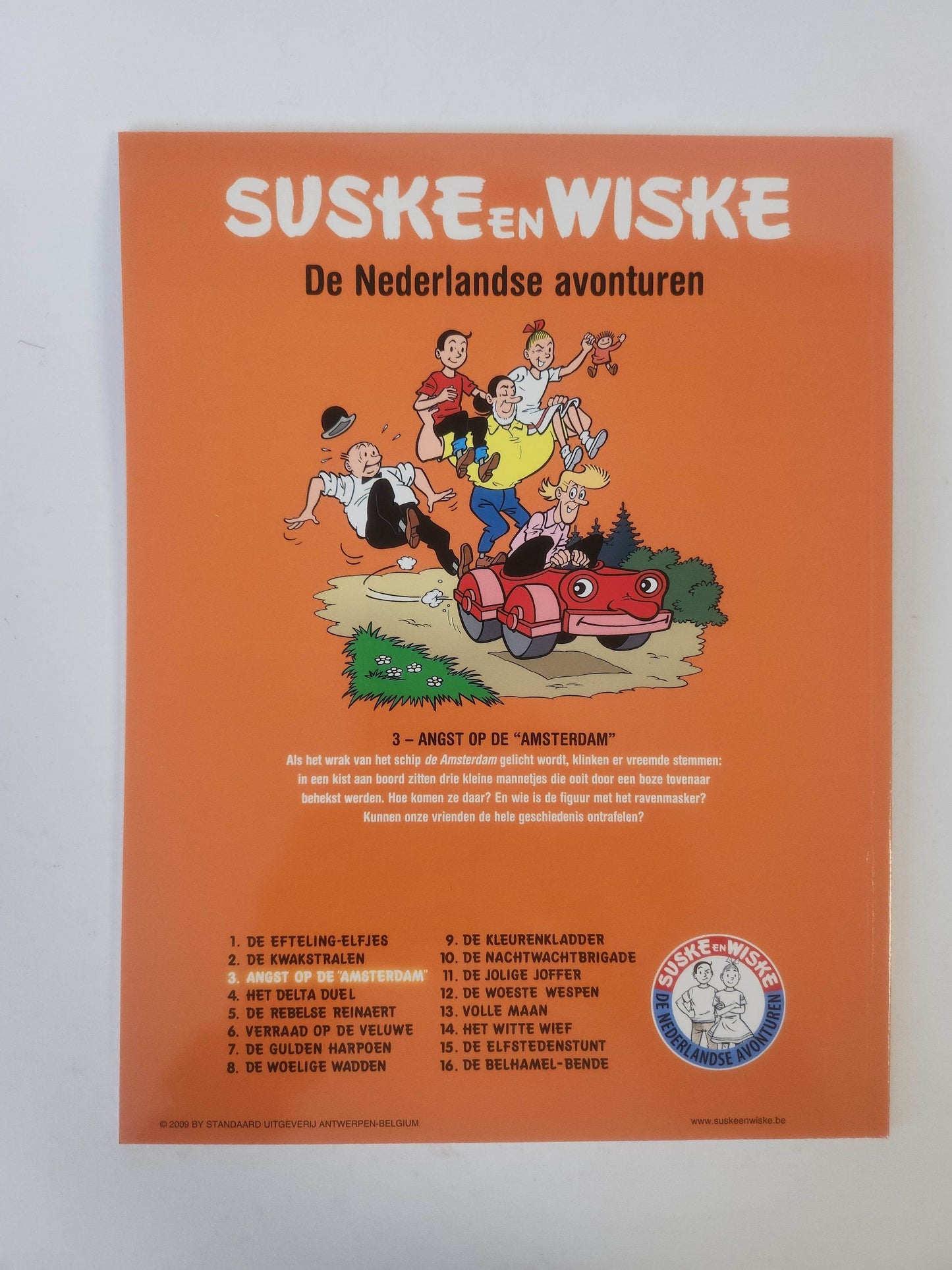 3: Angst op de Amsterdam Nederlandse Avonturen Suske en Wiske - Feniks Gameshop