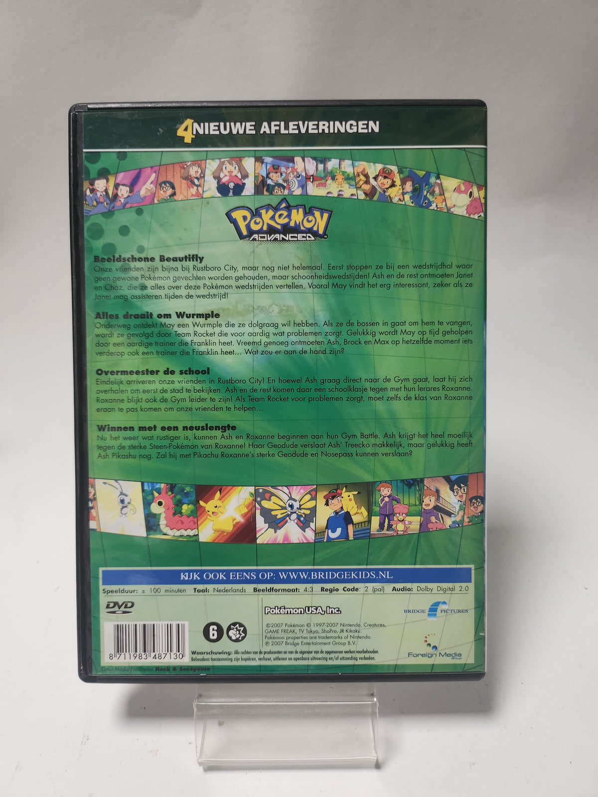 Pokemon Advanced Deel 4: Beeldschone Beautifly Dvd Kids