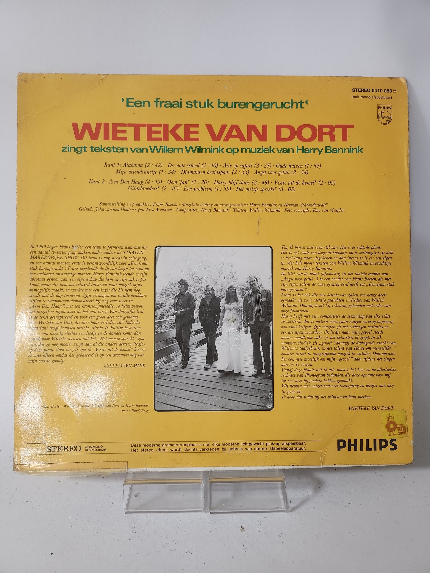 Een Fraai Stuk Burengerucht: Wieteke van Dort LP Vinyl