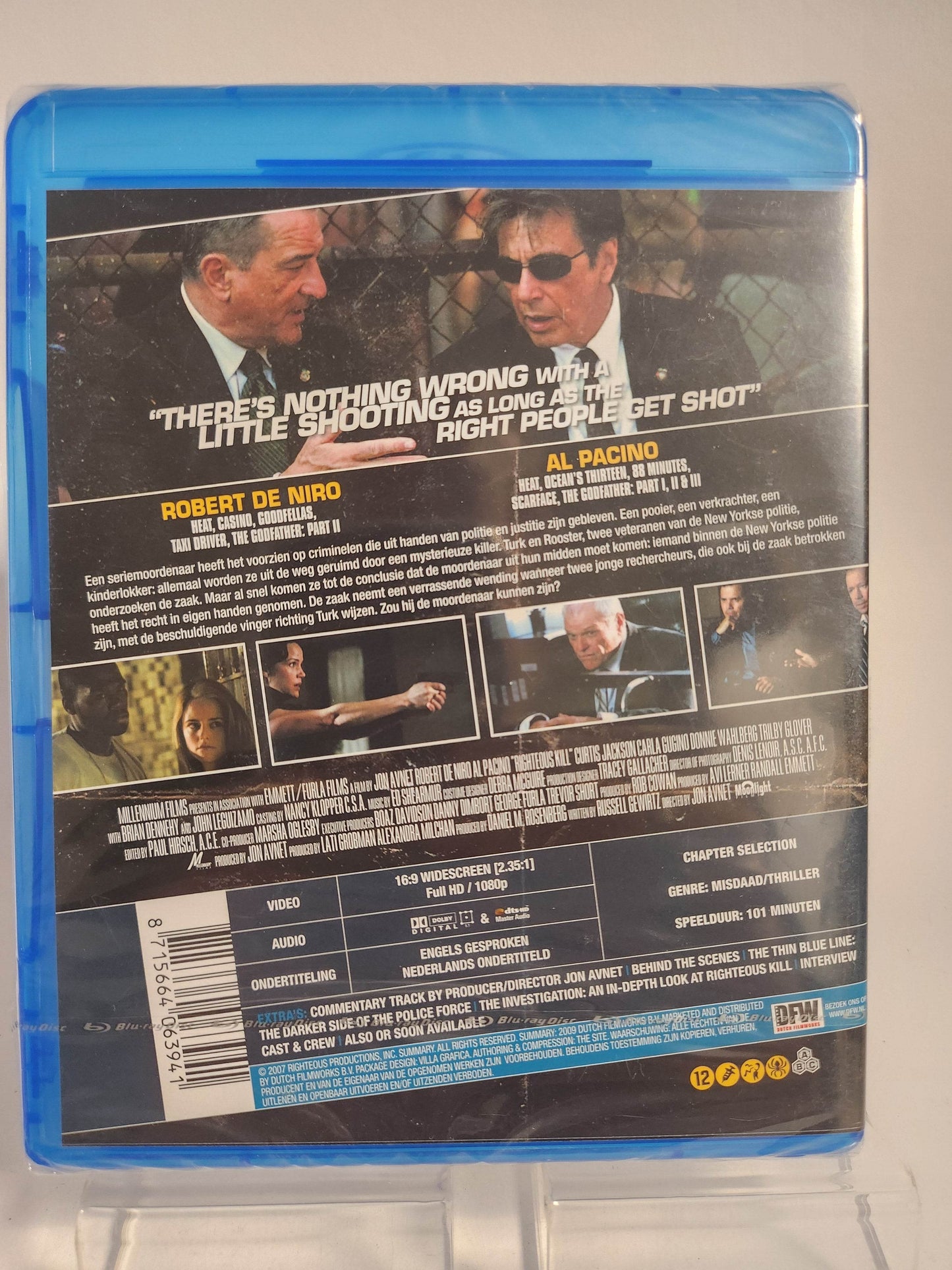 Righteous Kill geseald Blu-Ray - Feniks Gameshop