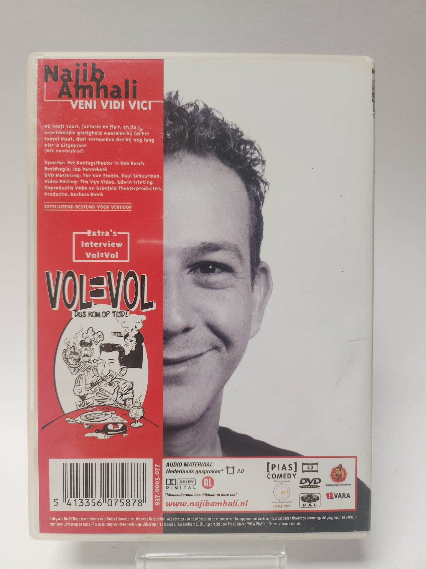 Veni Vidi Vici Najib Amhali DVD - Feniks Gameshop