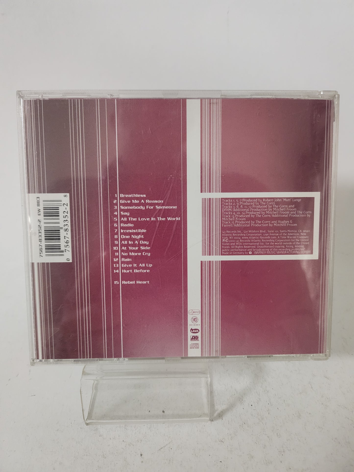 Corrs: In Blue CD