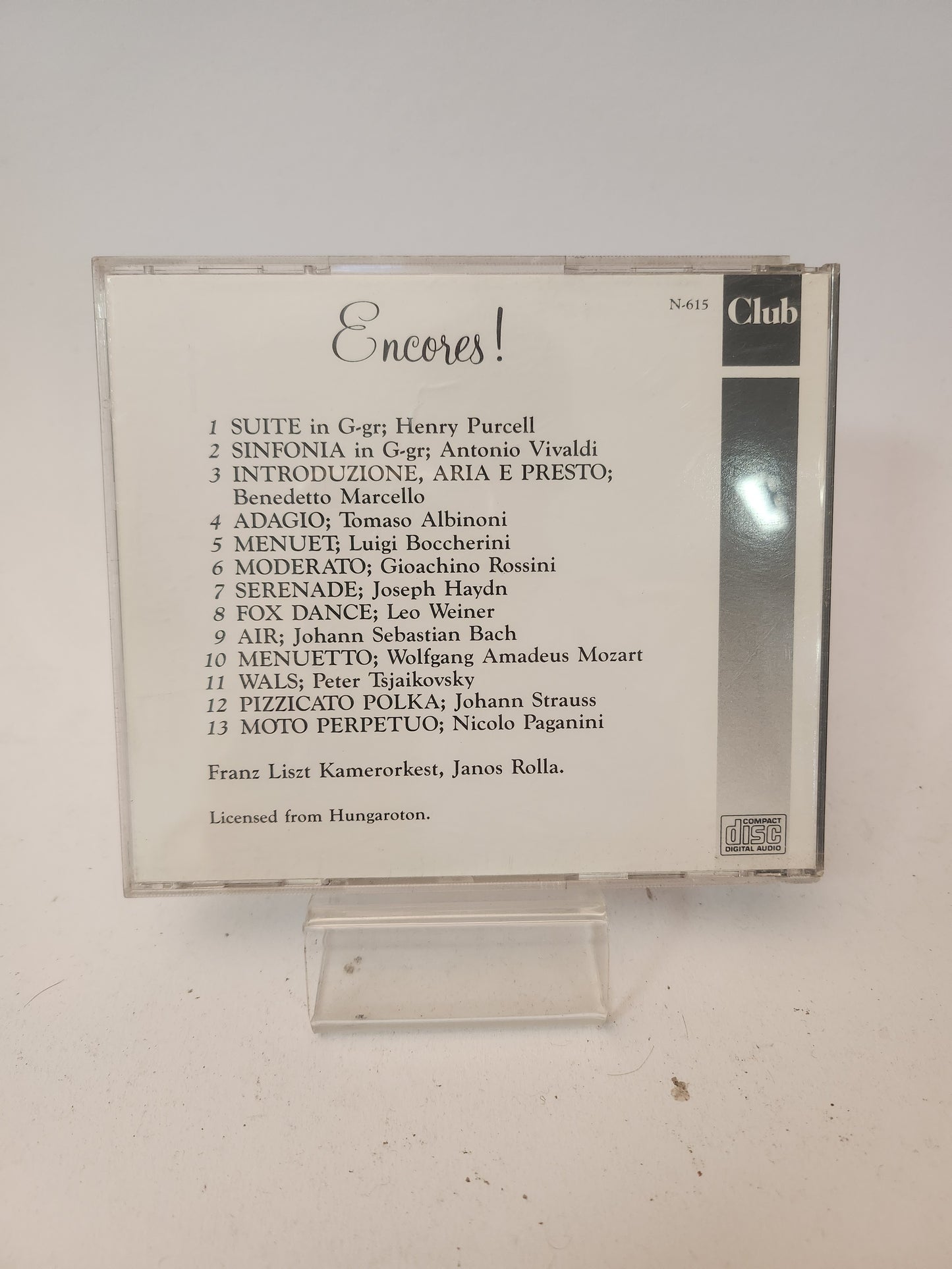 Franz Liszt Kamerorkest: Encores! Cd