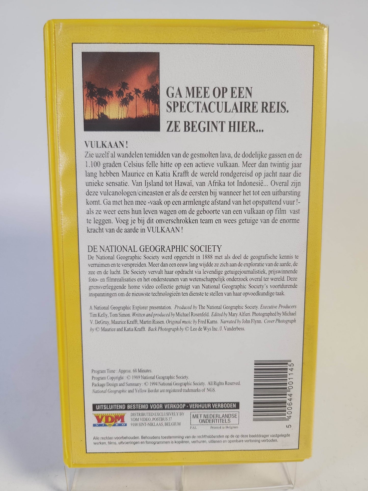 National Geographic: Vulkaan VHS - Feniks Gameshop