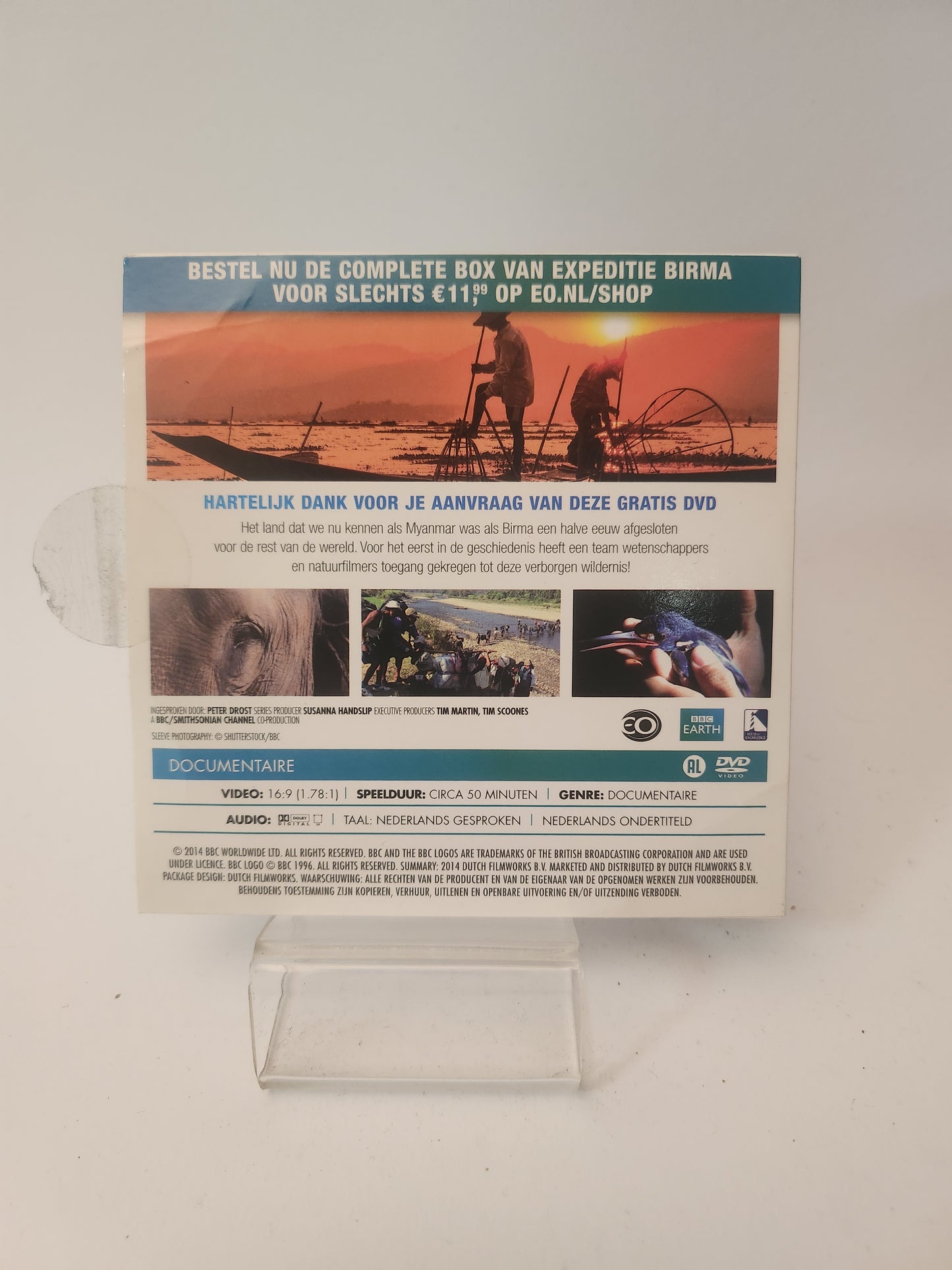 BBC Earth: Expeditie Birma DVD