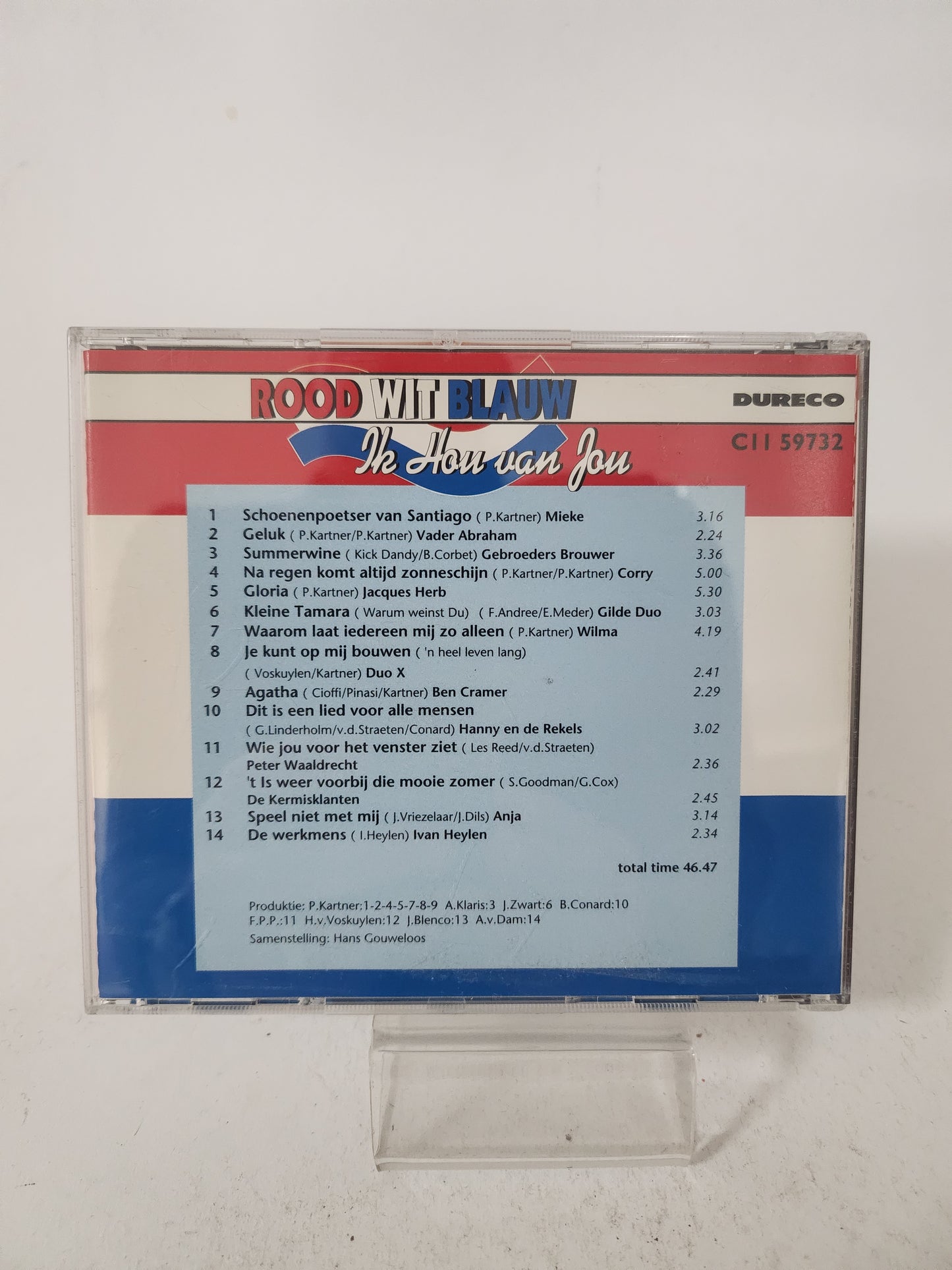 Rood Wit Blauw: Ik hou van Jou Deel C CD