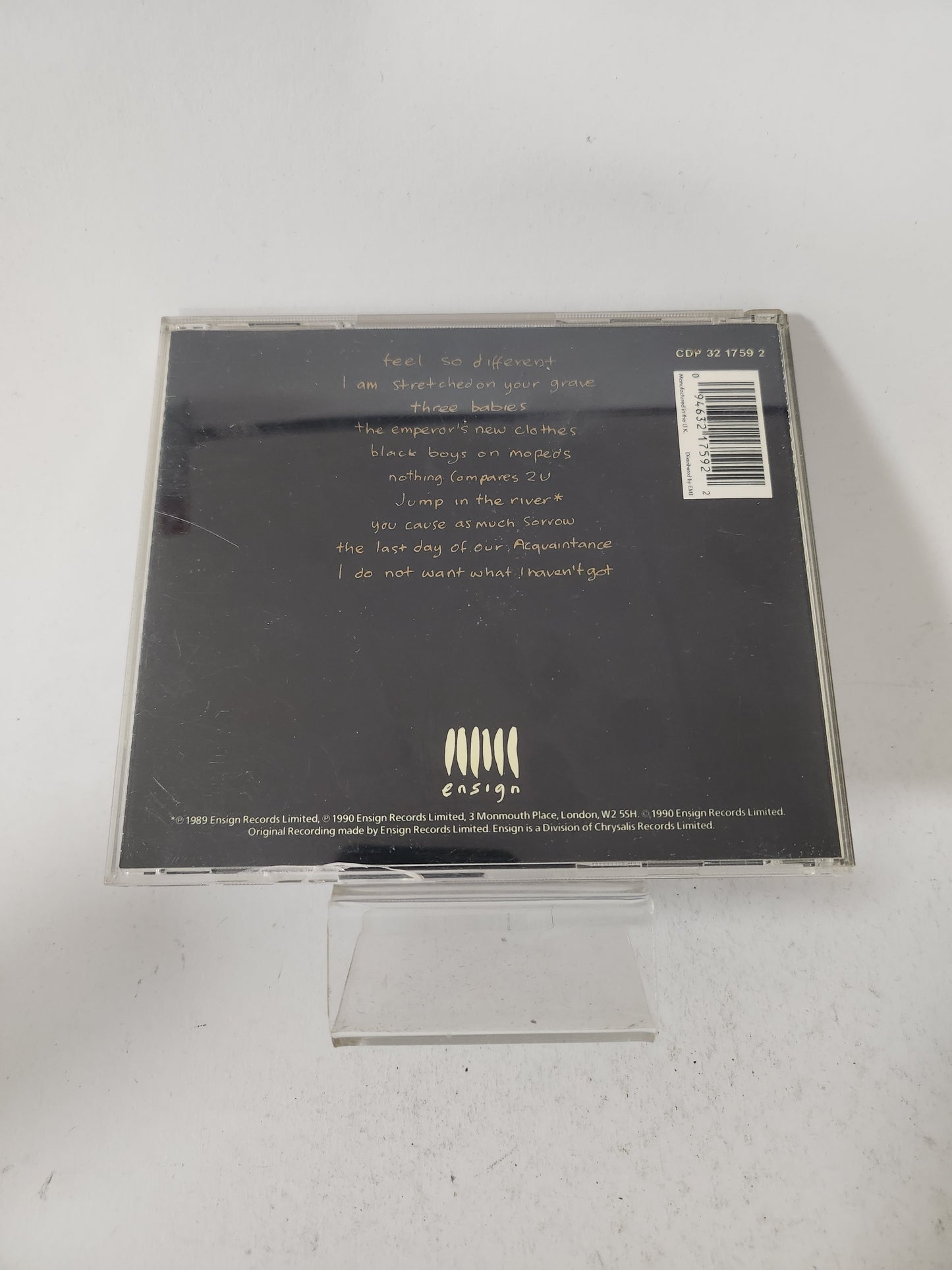 I don't Want What I haven't Got CD