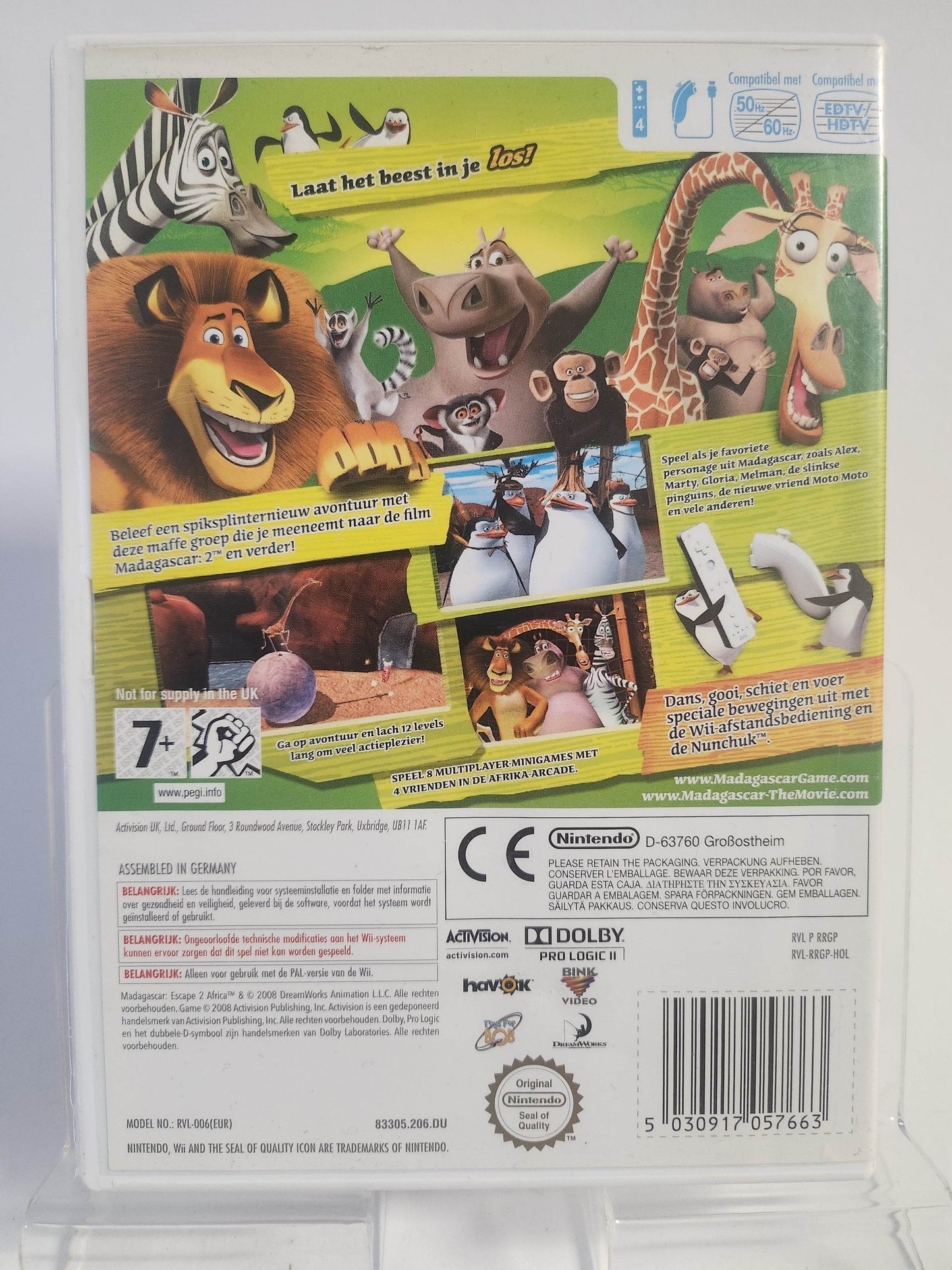 Madagascar 2 Nintendo Wii - Feniks Gameshop